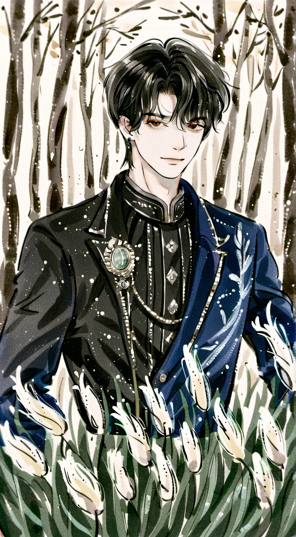 ai character: Andrew background