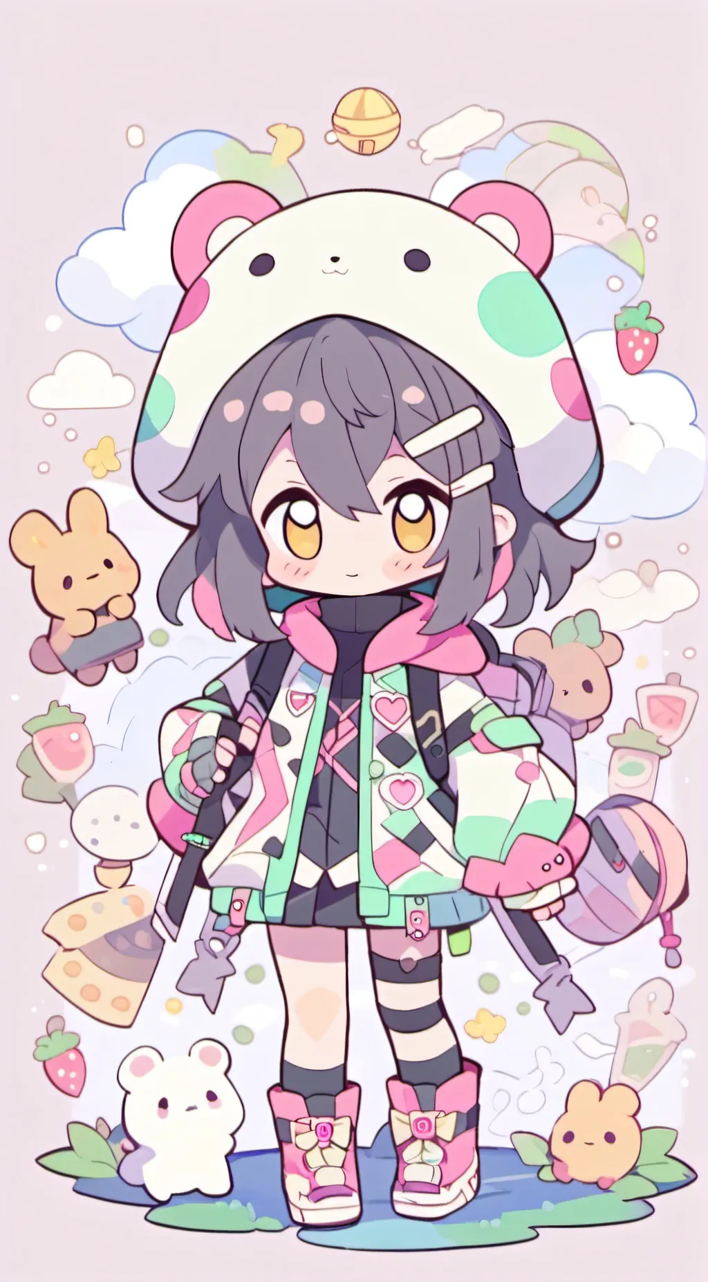 ai character: lisaa background