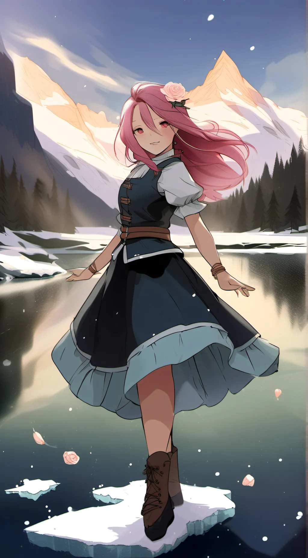 ai character: Tiffany background