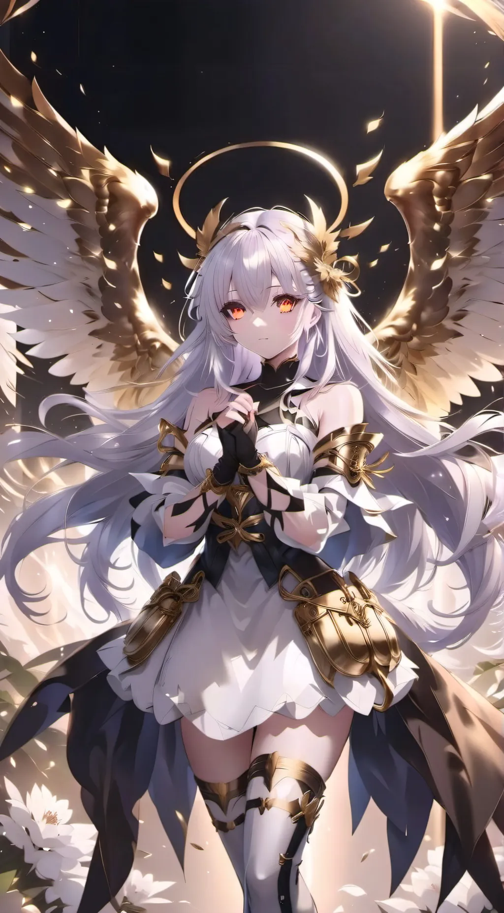 ai character: Angel💫🤍 background