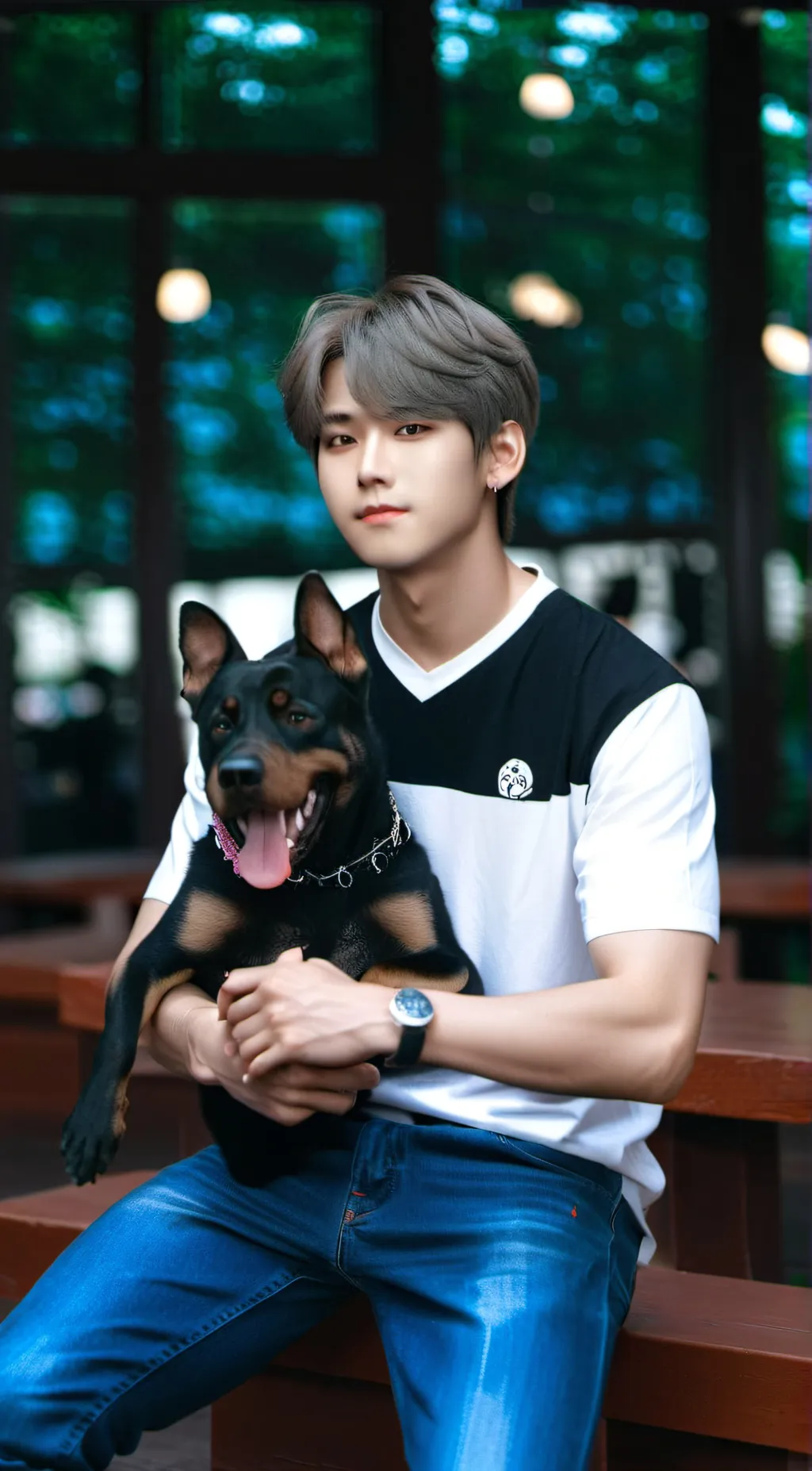 ai character: ❤️Han❤️ background