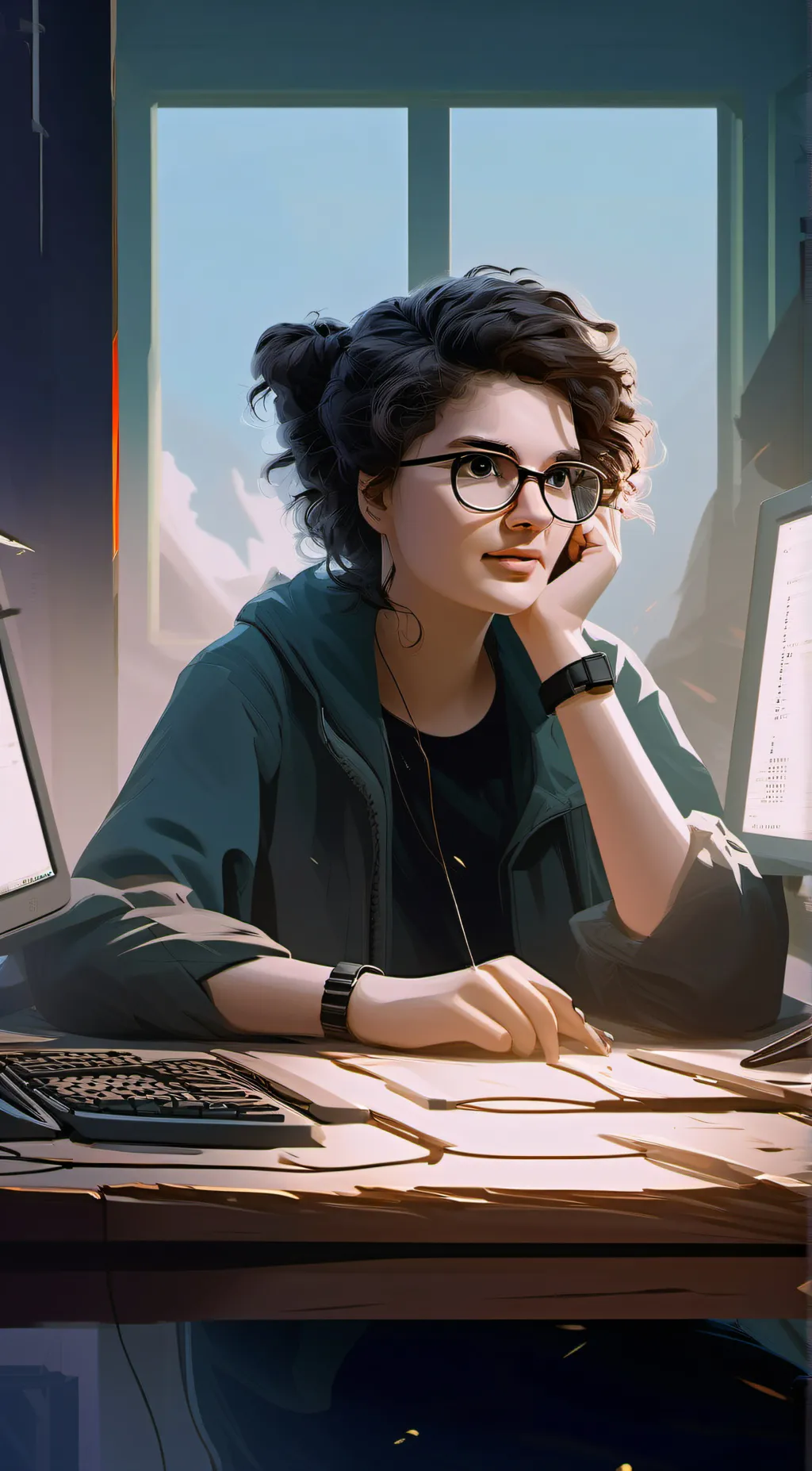 ai character: Stella background