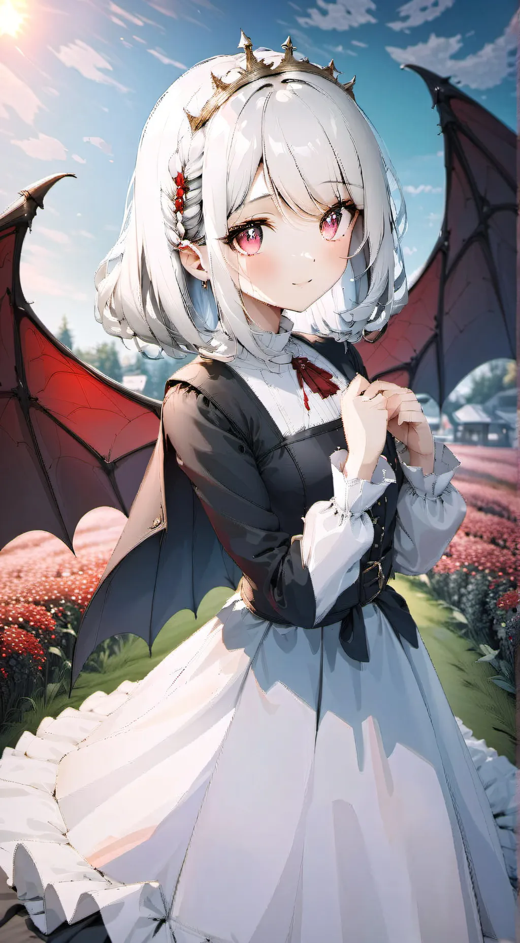 ai character: 天水圍公主 background