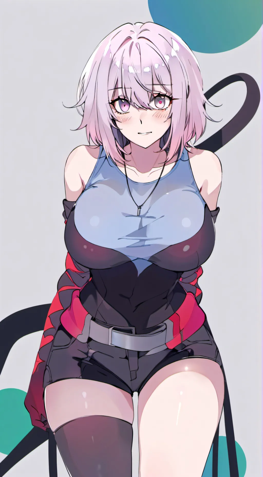 ai character: rose background