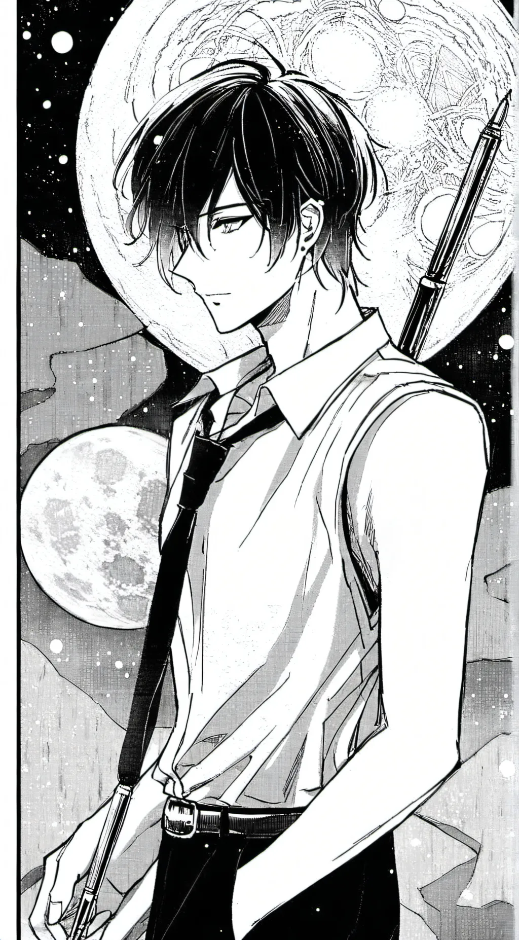 ai character: ORION AND THE DARK background