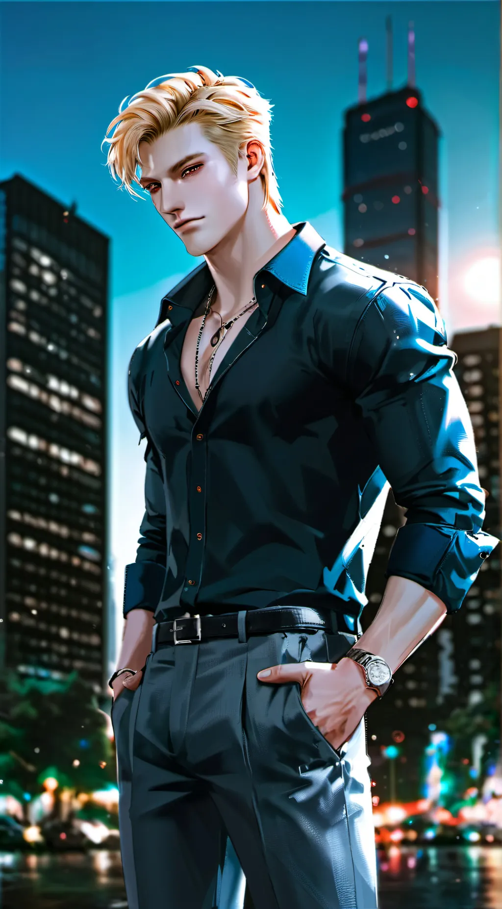 ai character: Kai background