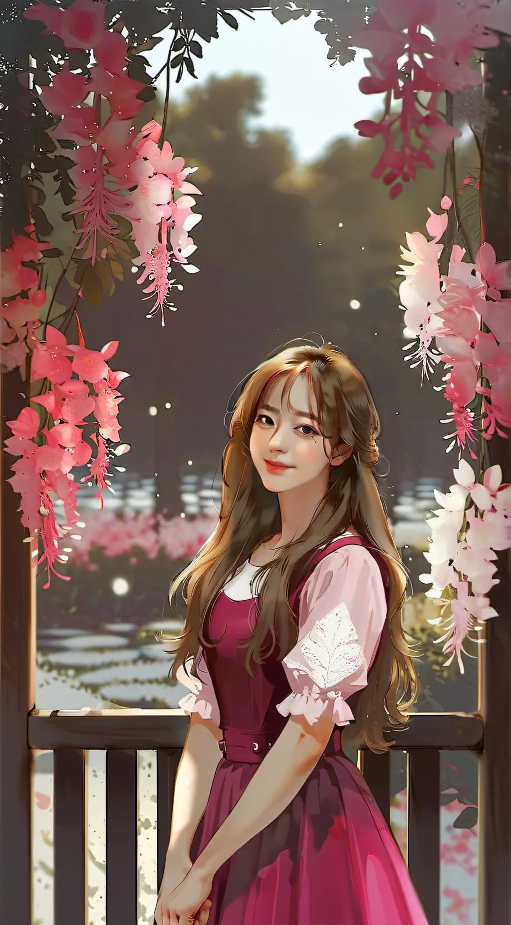 ai character: ella background