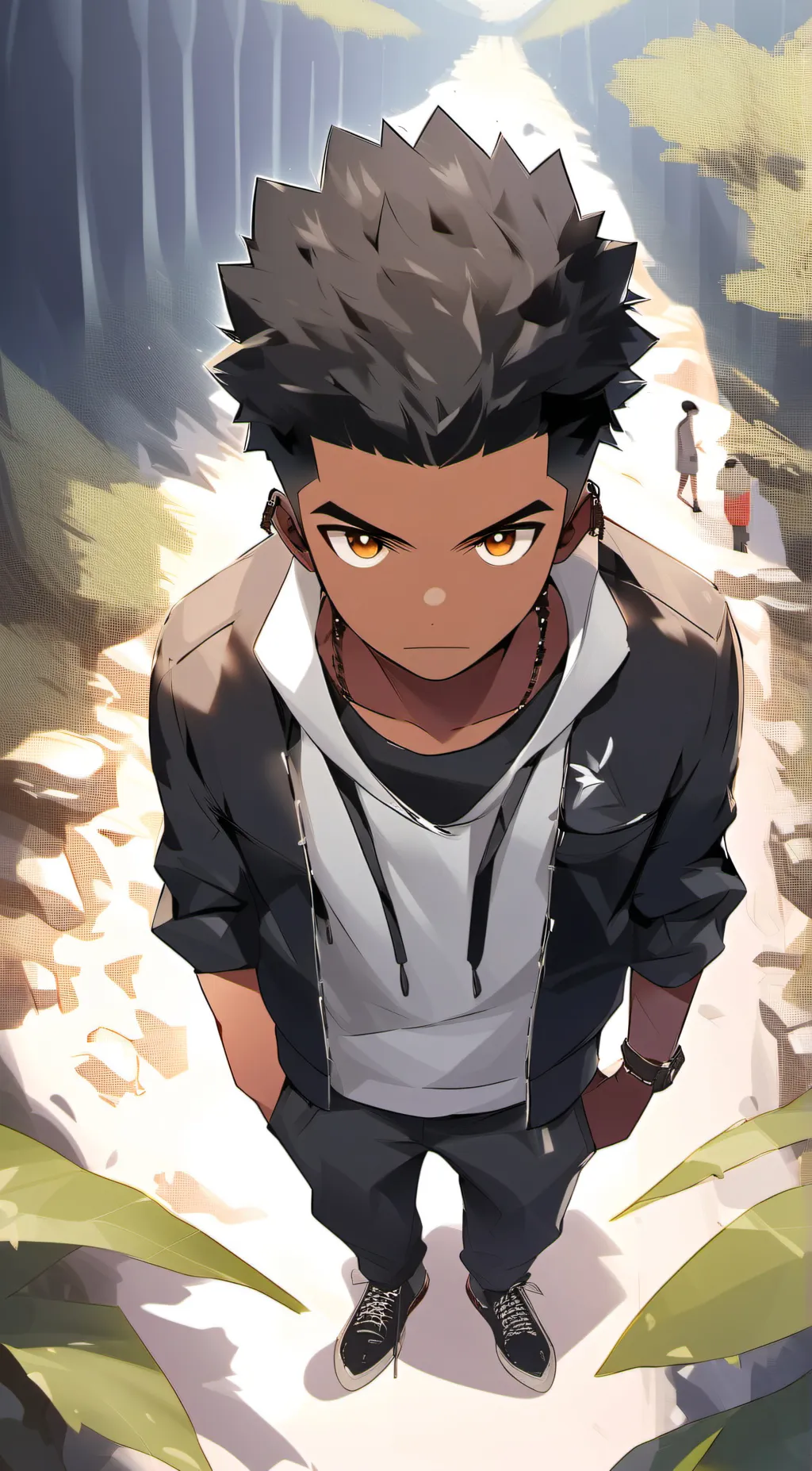 ai character: Dan background