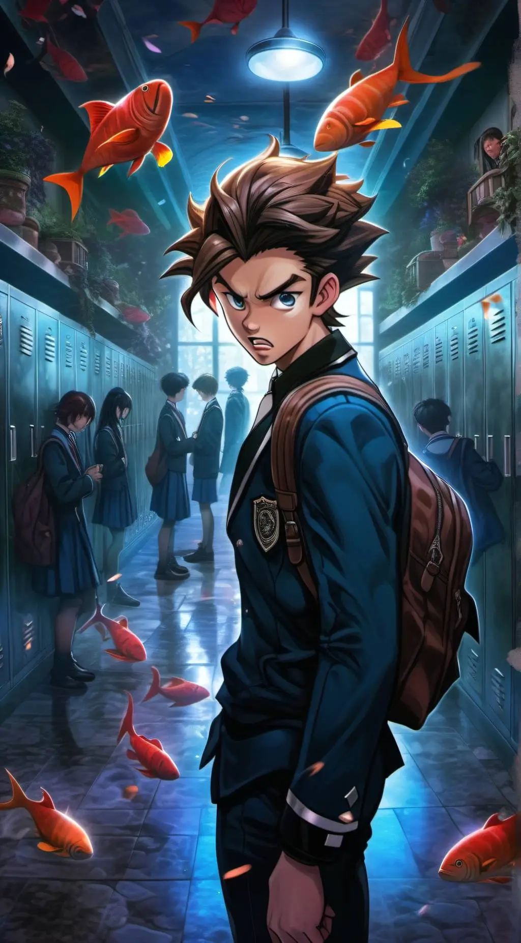 ai character: Ronin (mha) background