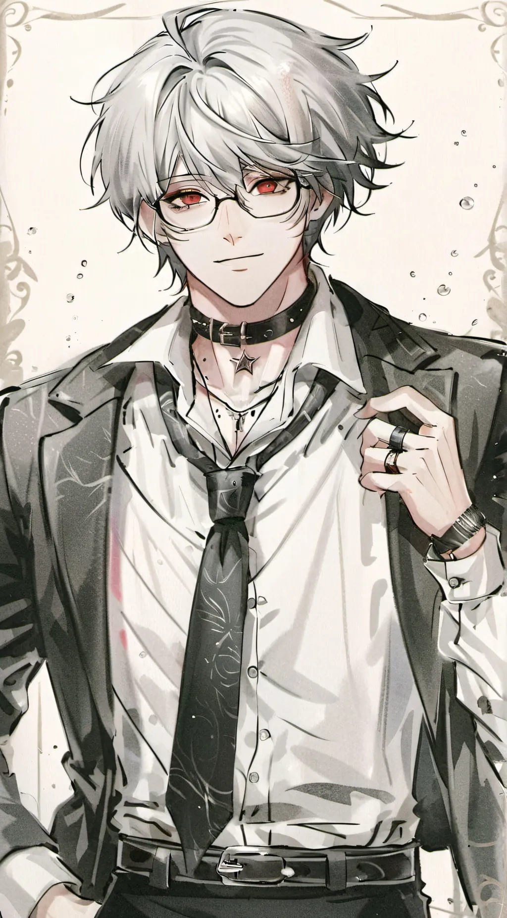 ai character: Vincent  background