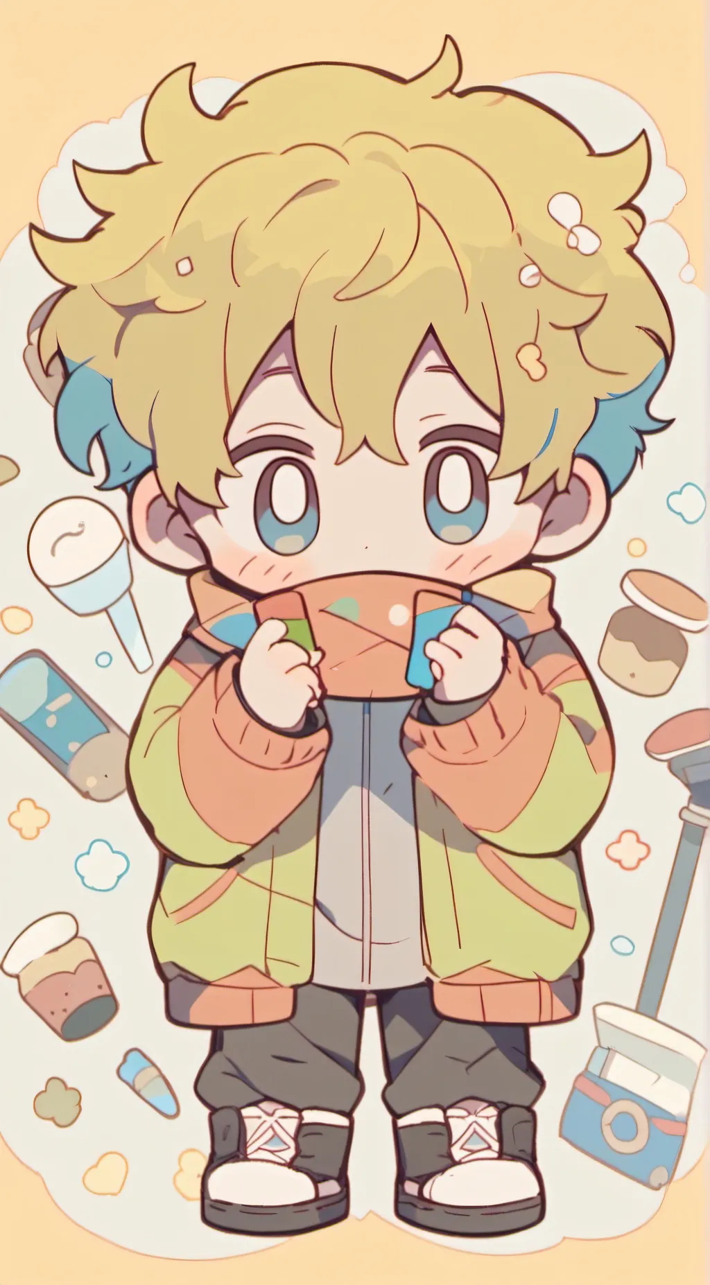 ai character: your boy background