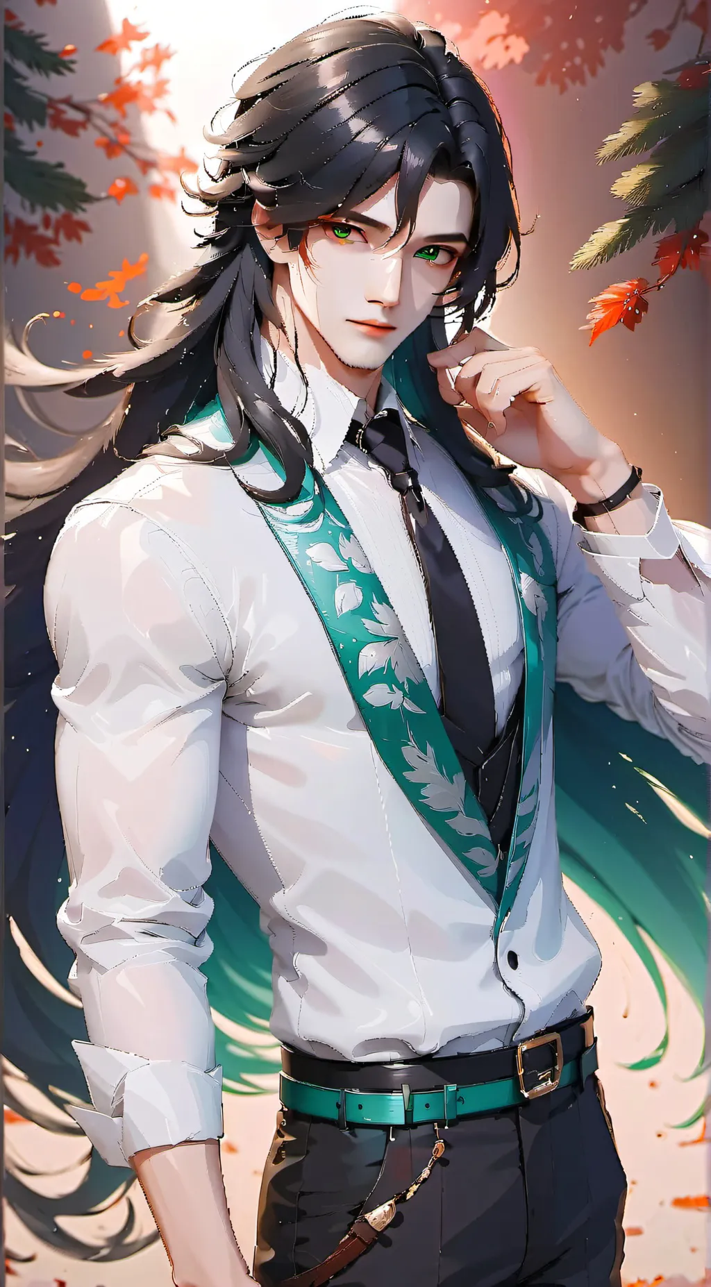 ai character: Kayden background