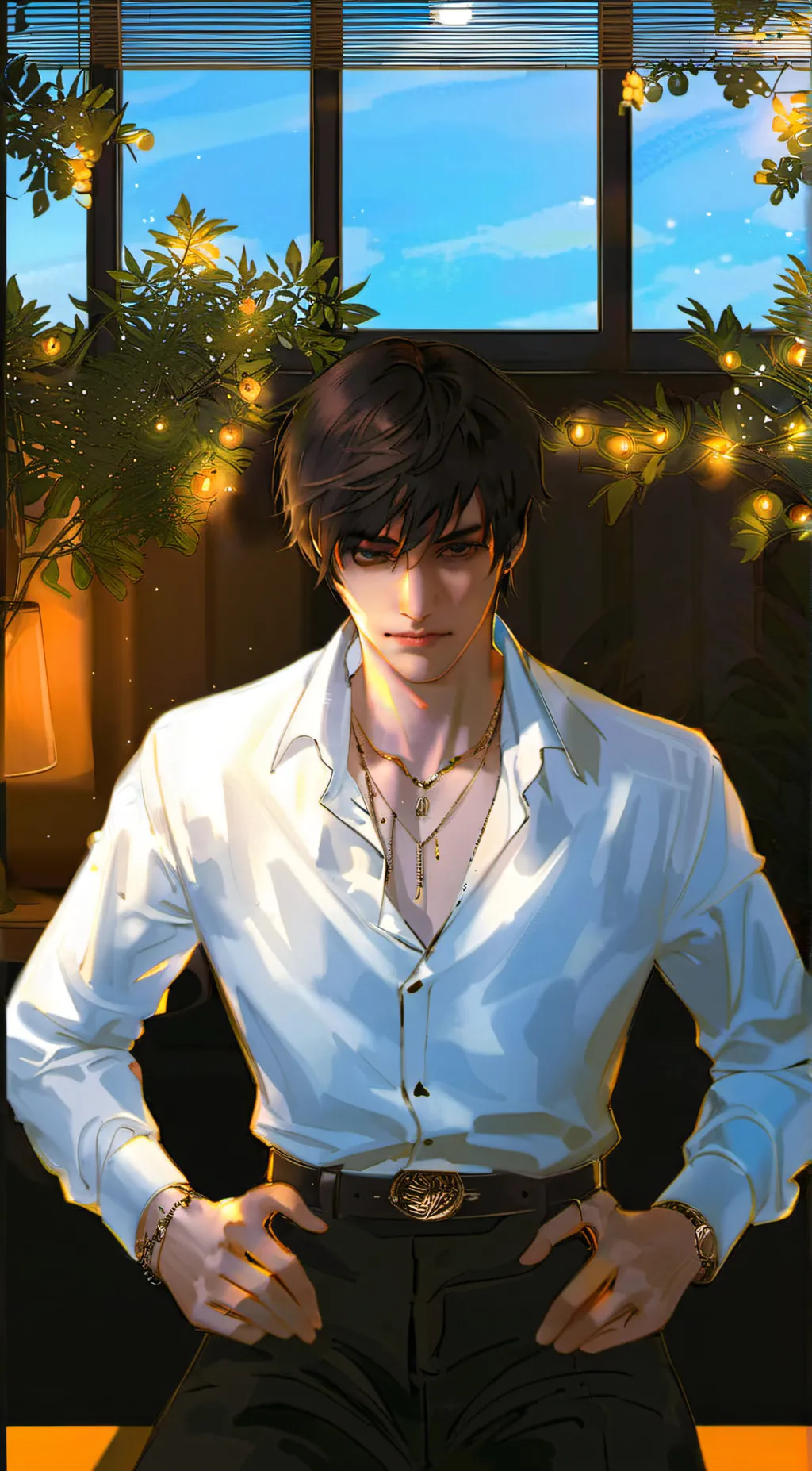 ai character: Colby brock background