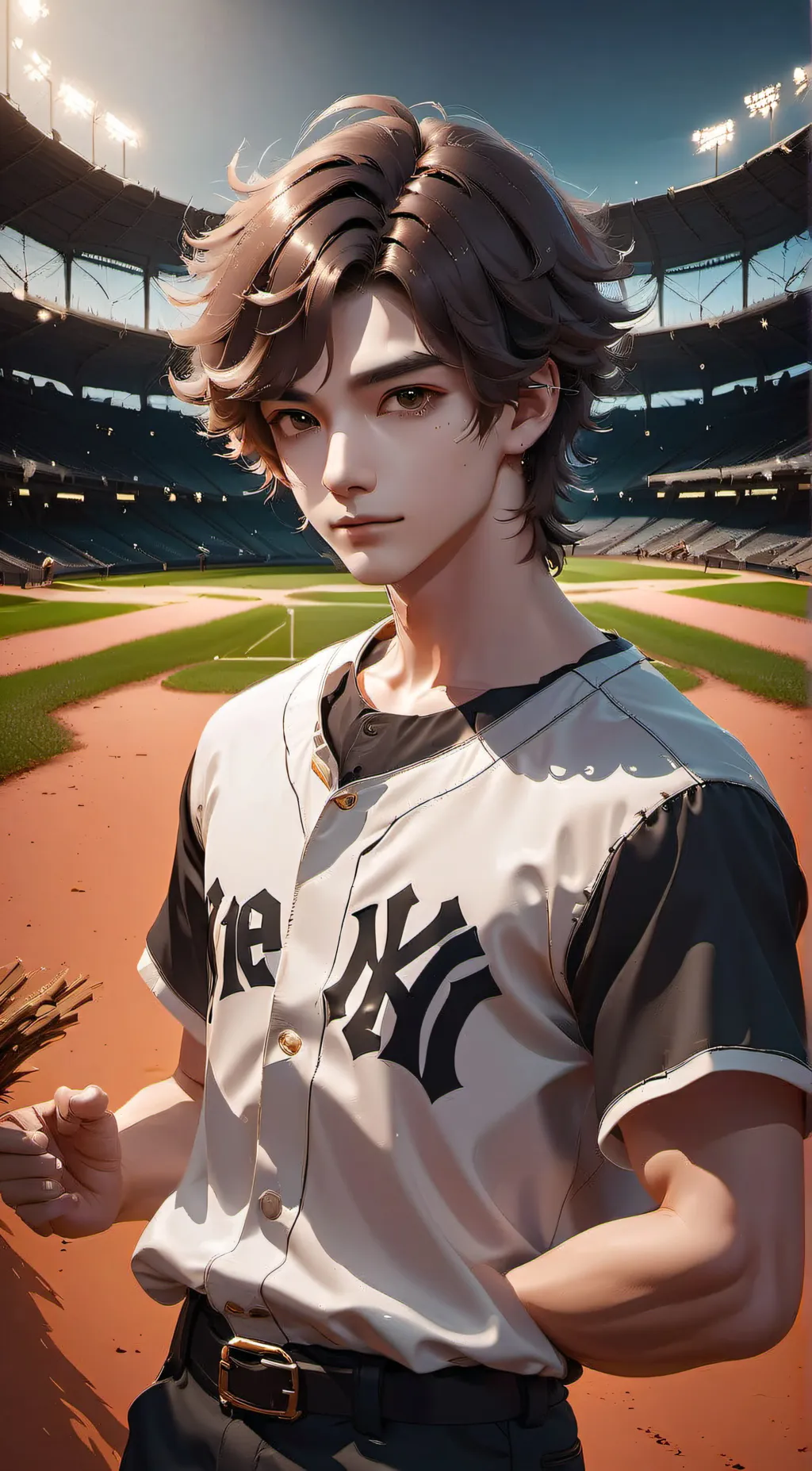 ai character: Mark background