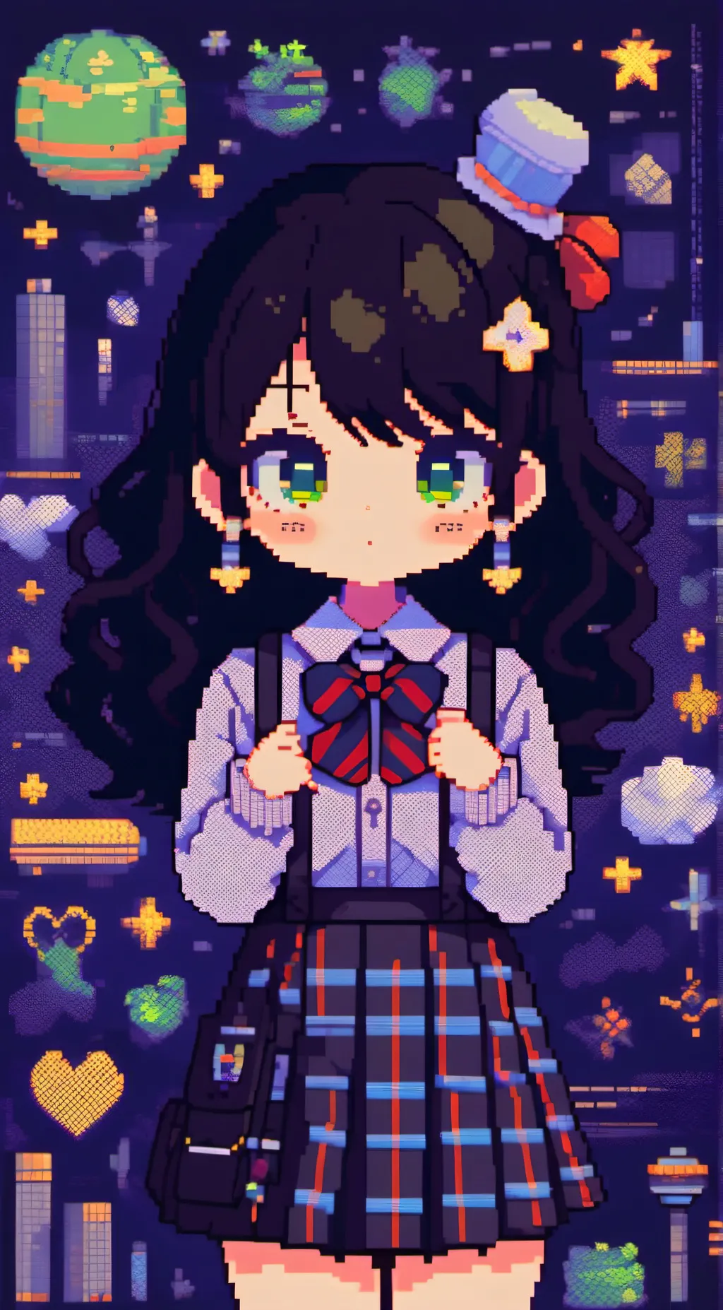 ai character: Marie background