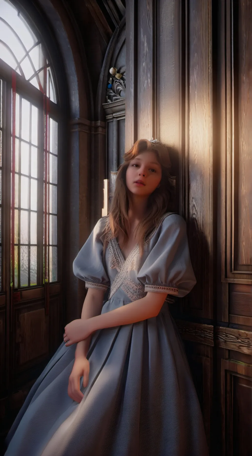 ai character: Princess kitty background