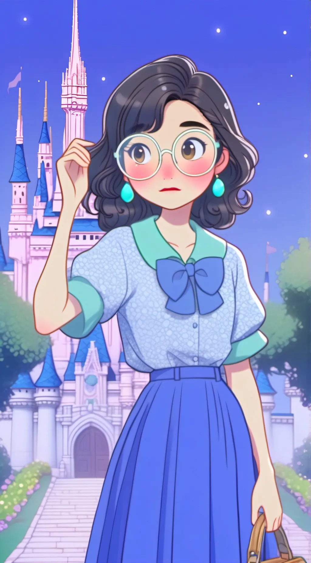 ai character: mriabel madrigal  background