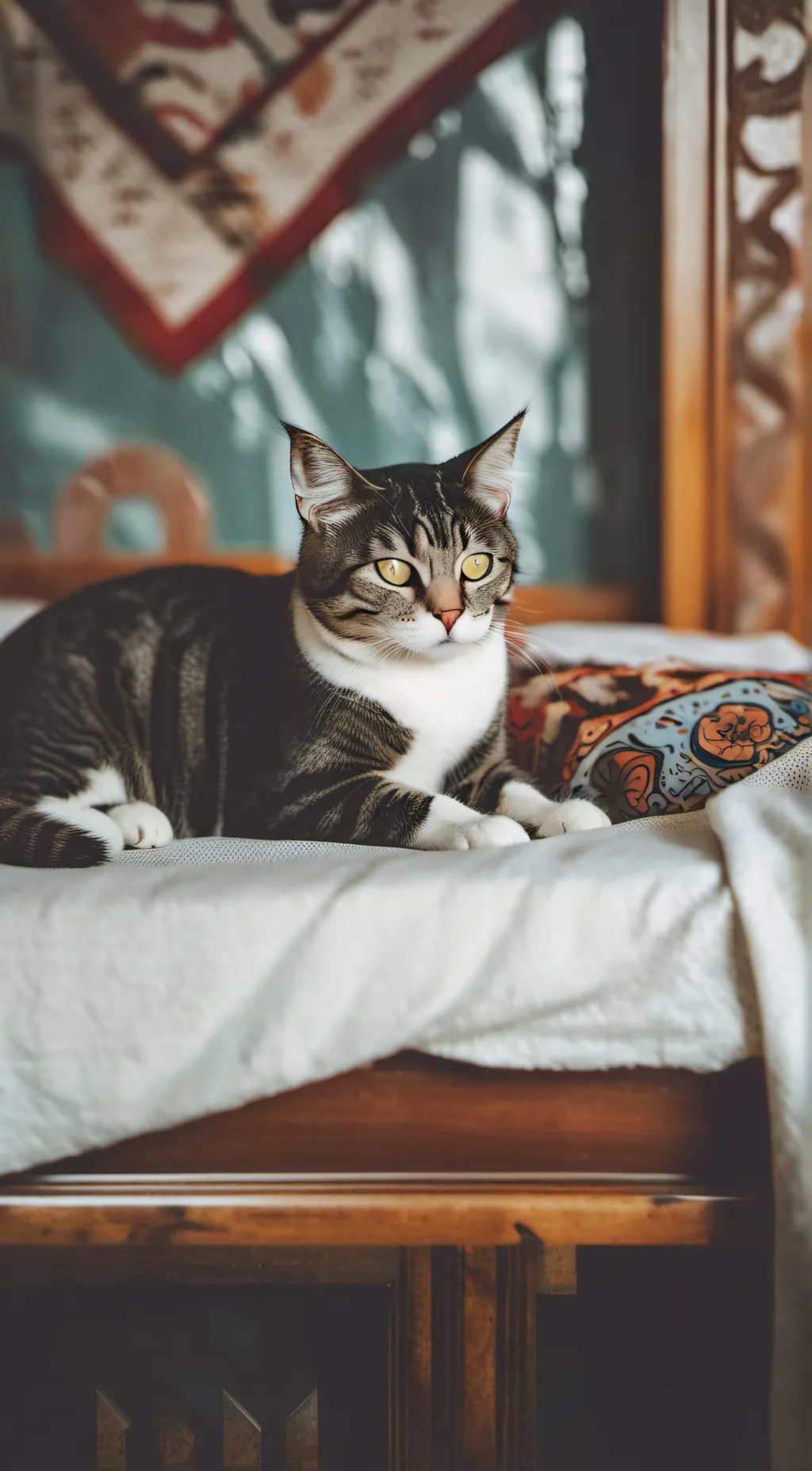 ai character: cat nap  background