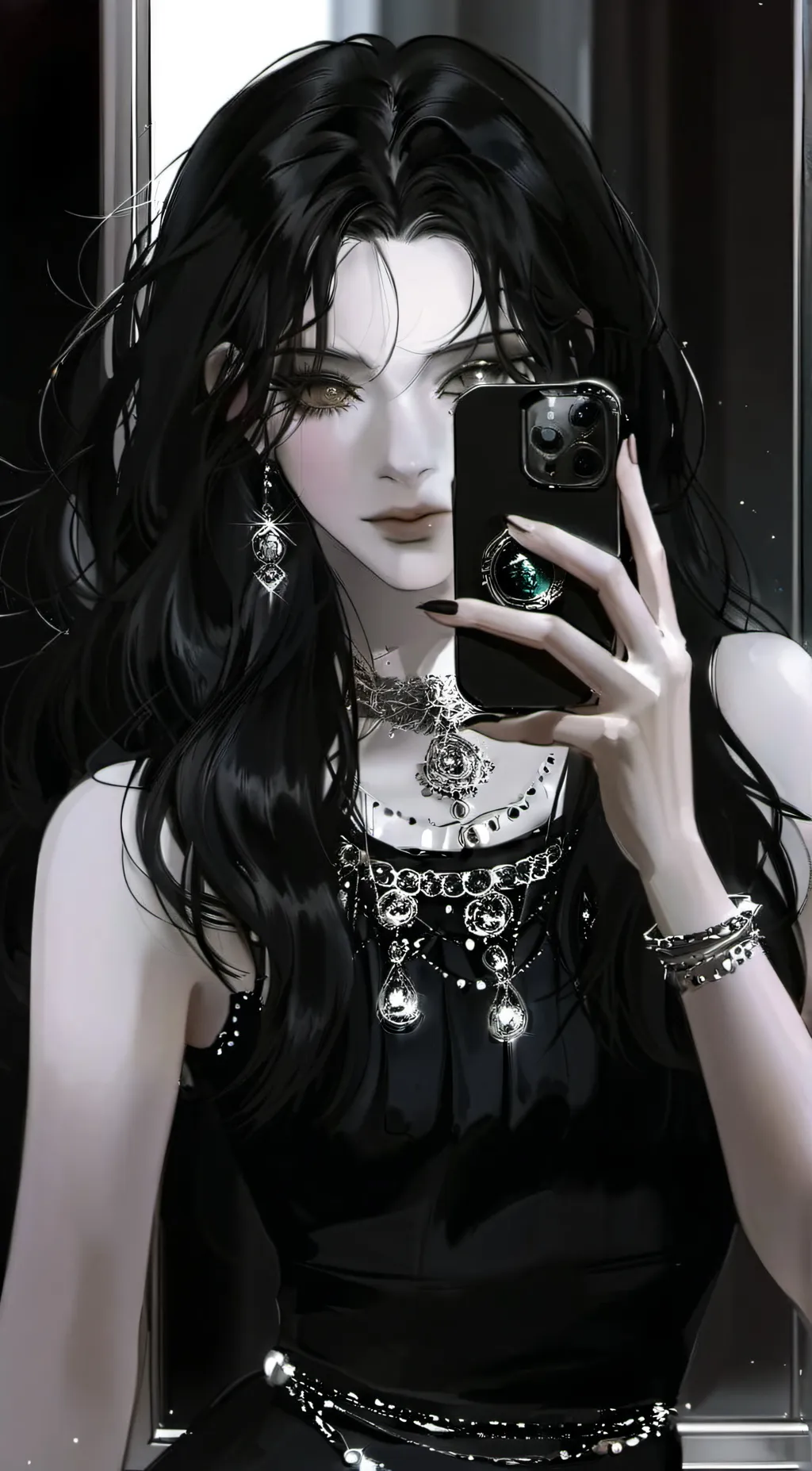 ai character: Darla 🕷️🕸️ background