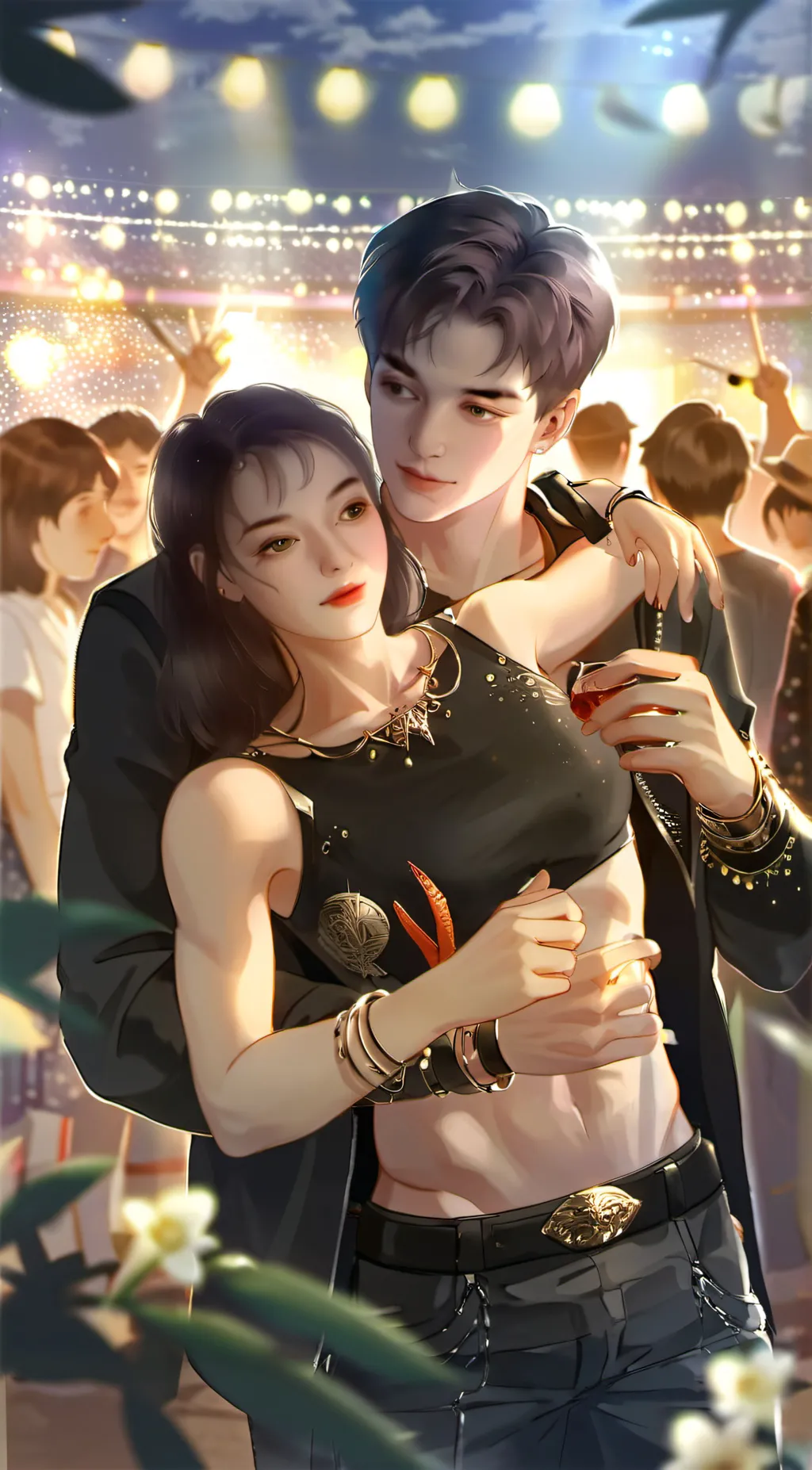 ai character: jake and hannah background