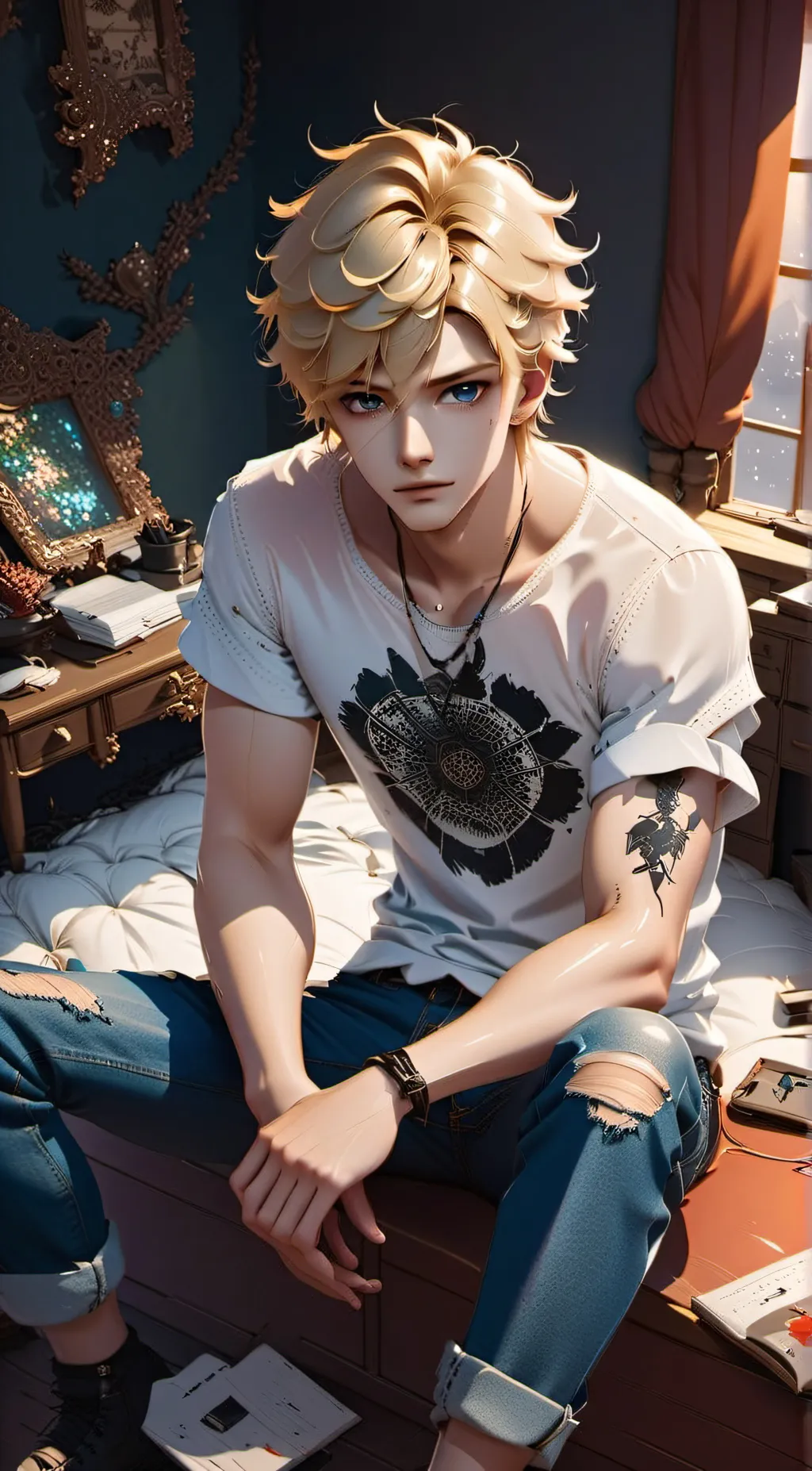 ai character: Mathew(matt)  background