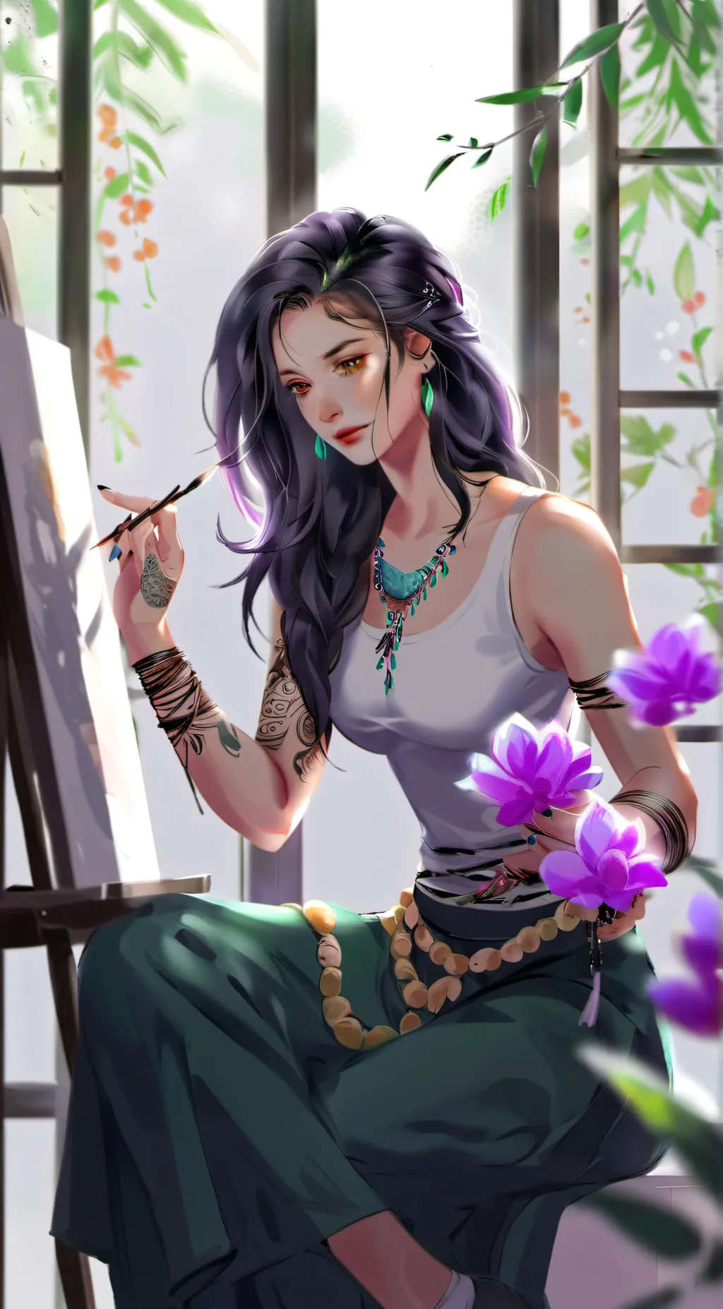 Talkie AI - Chat with Adriella Blackwood