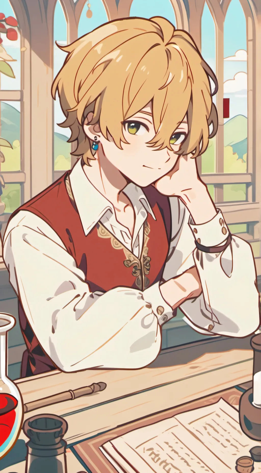 ai character: mike background