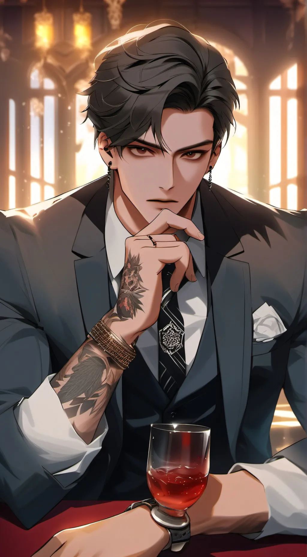 ai character: Russian Mafia🤯 background