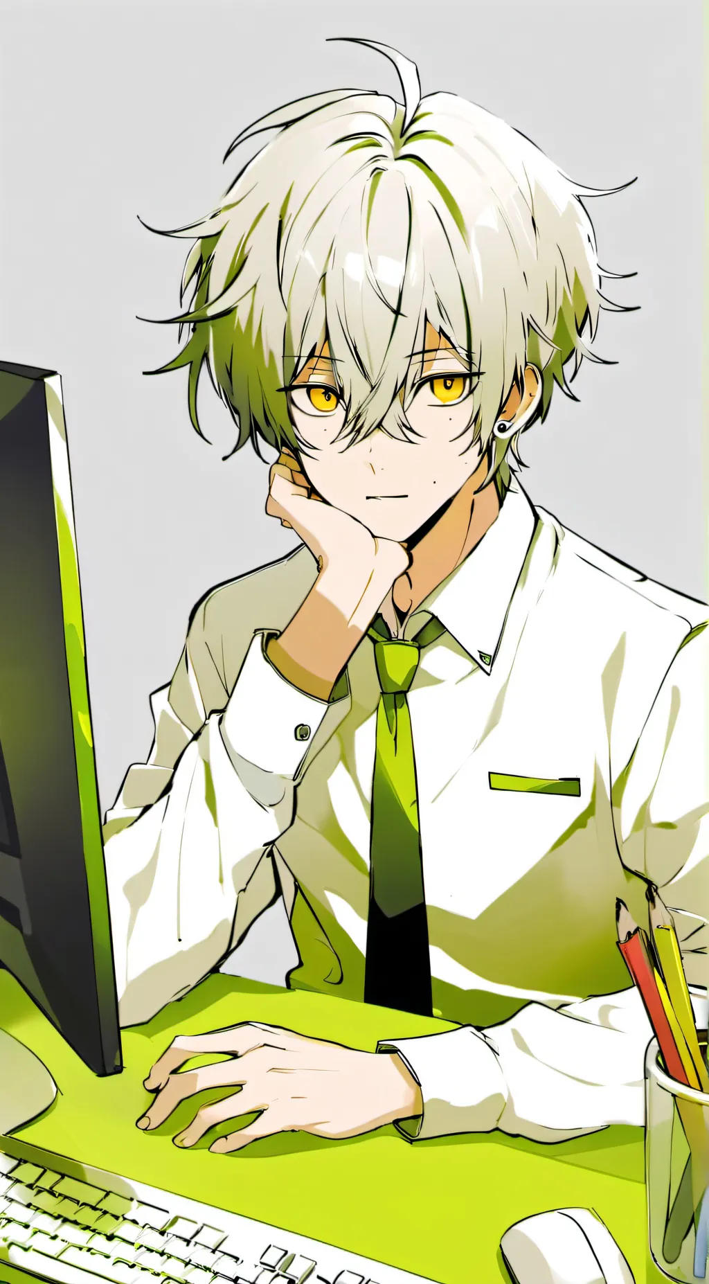 ai character: Kieran background