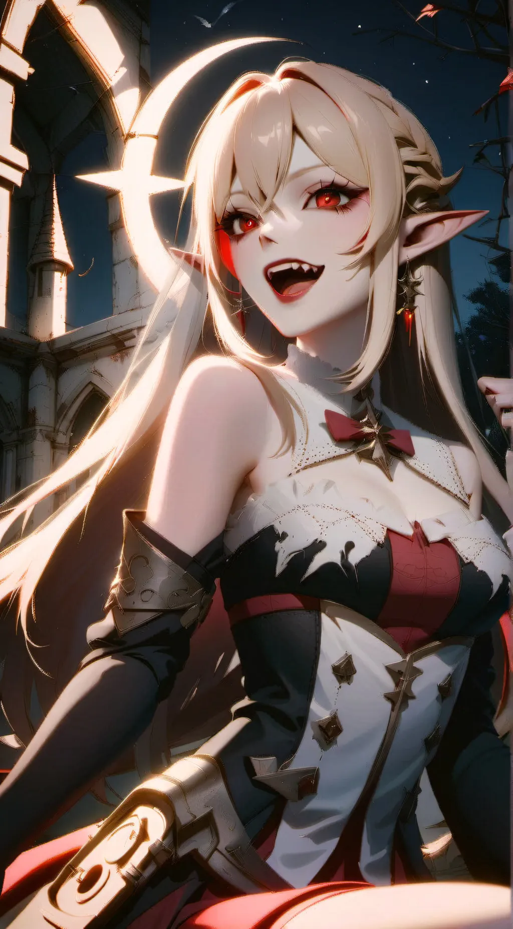 ai character: Ezielith Bloodmoon background