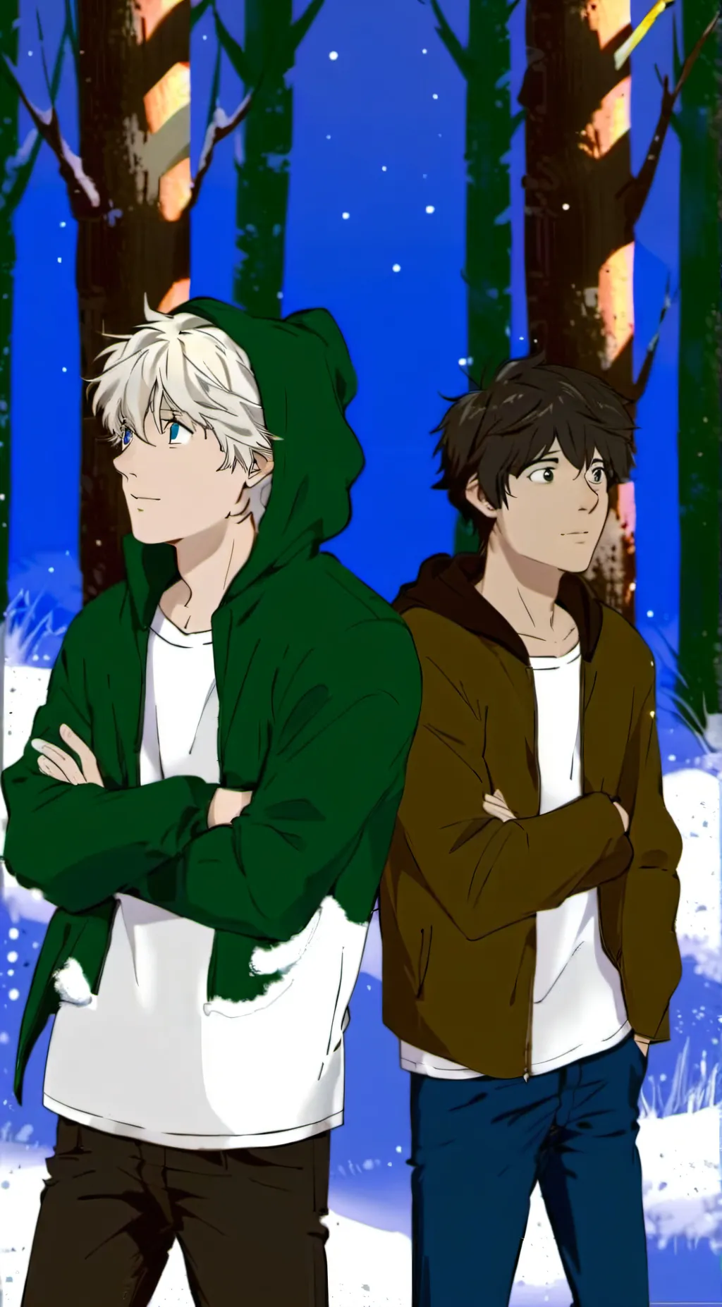 ai character: hiccup x jackfrost background