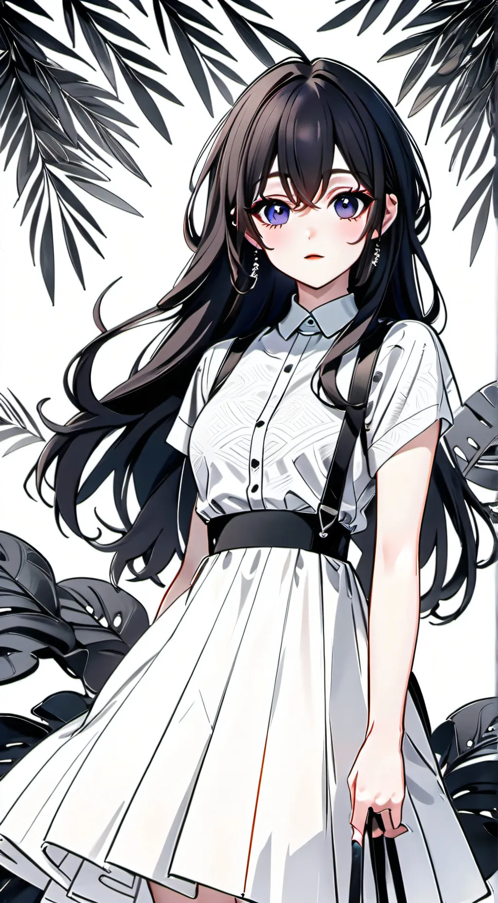 ai character: Vampire girl background