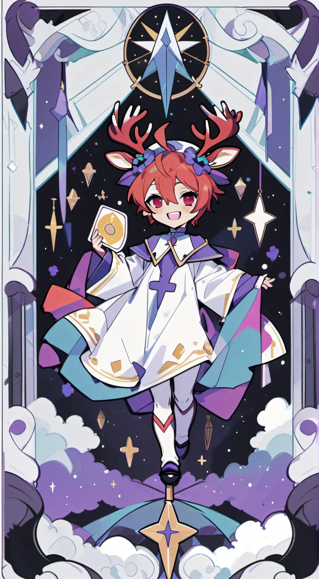 ai character: Baby Alastor background