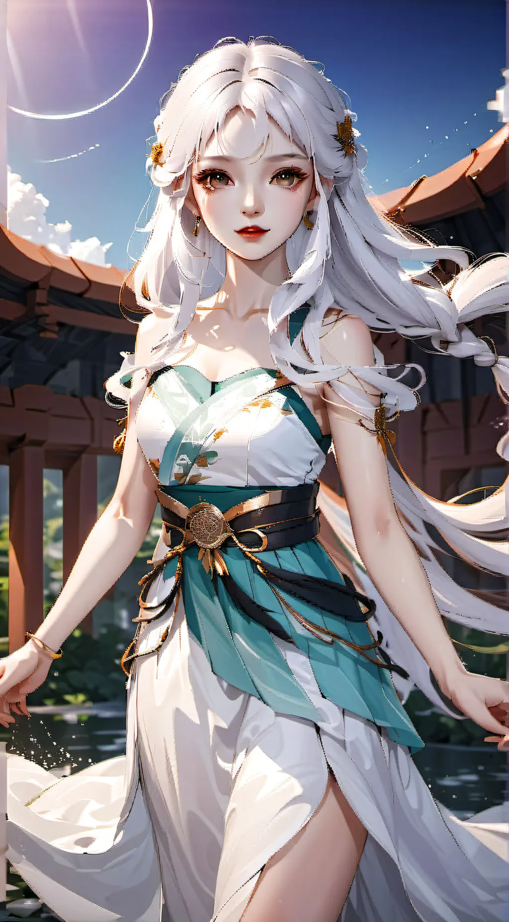 ai character: Beatrix  background