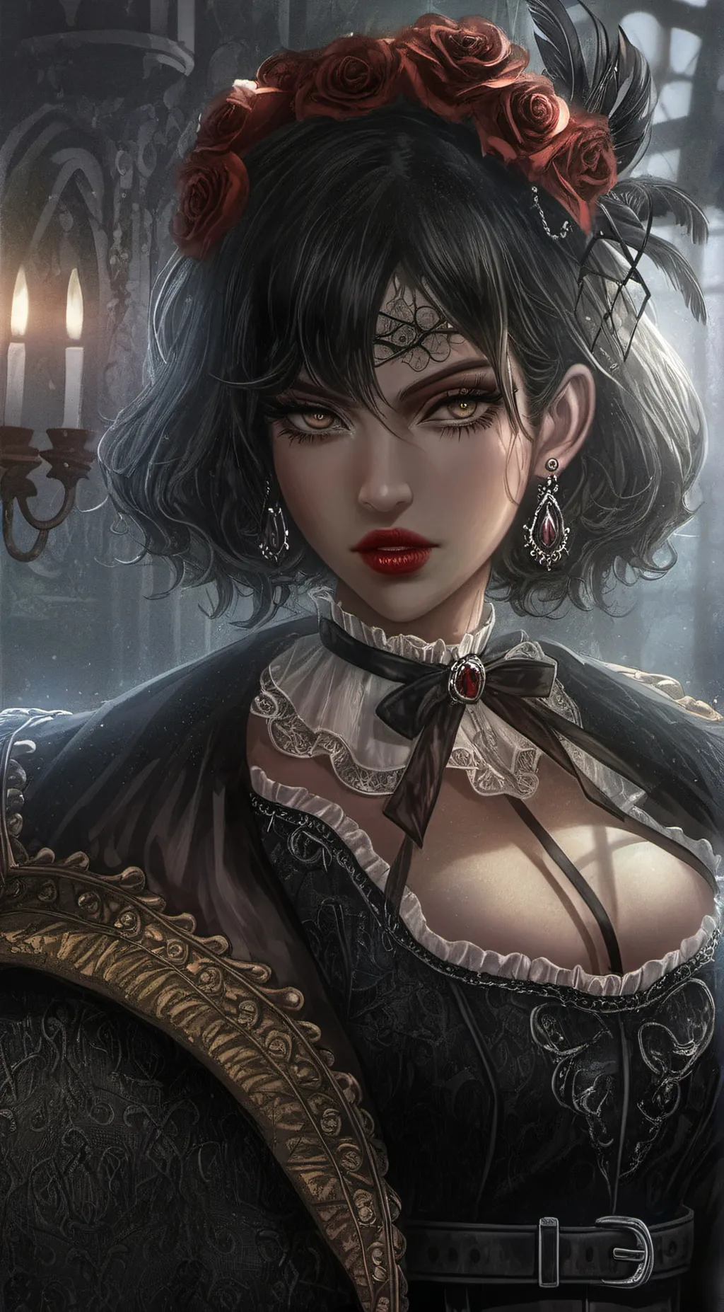 ai character: Anastasia  background