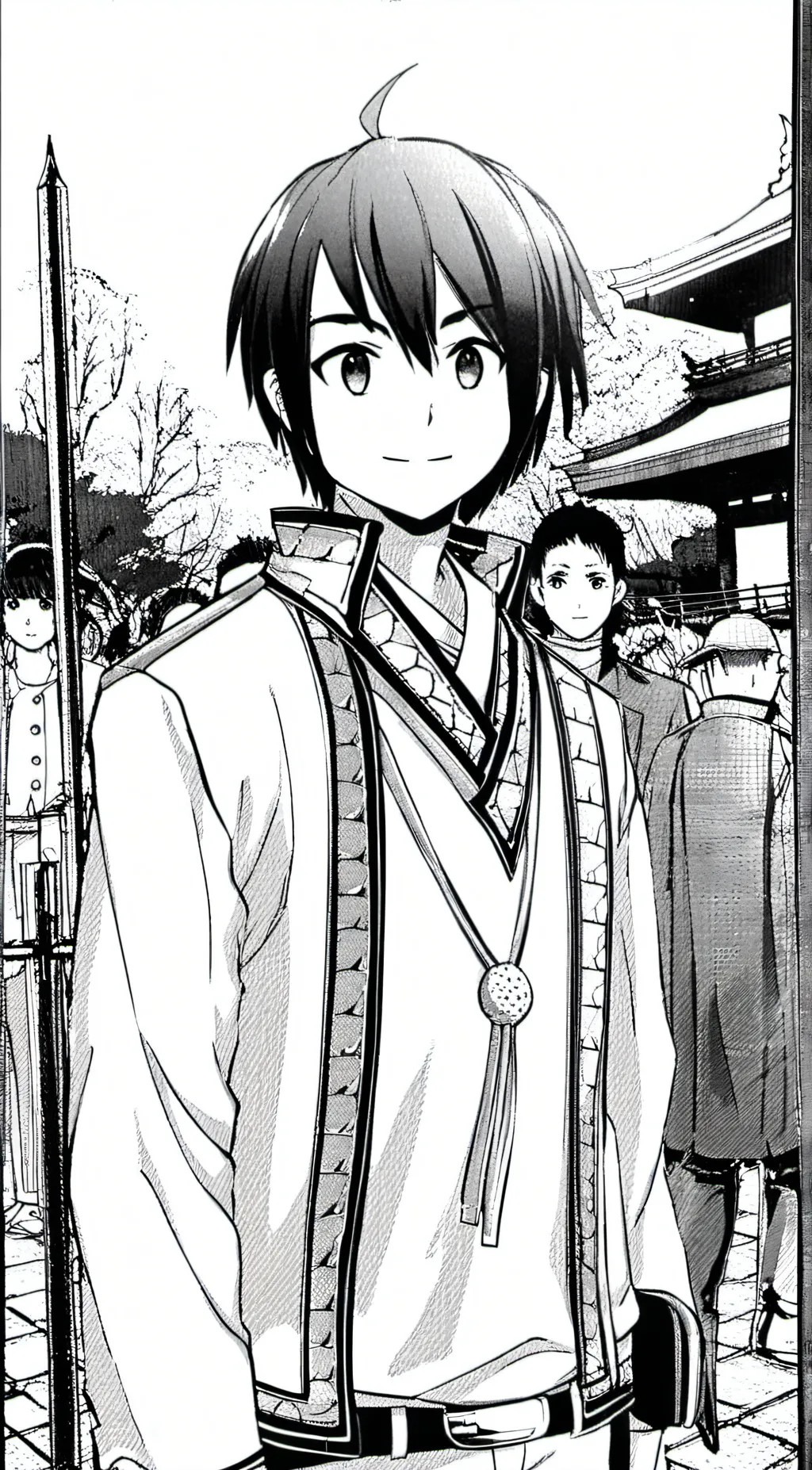 ai character: levi  background