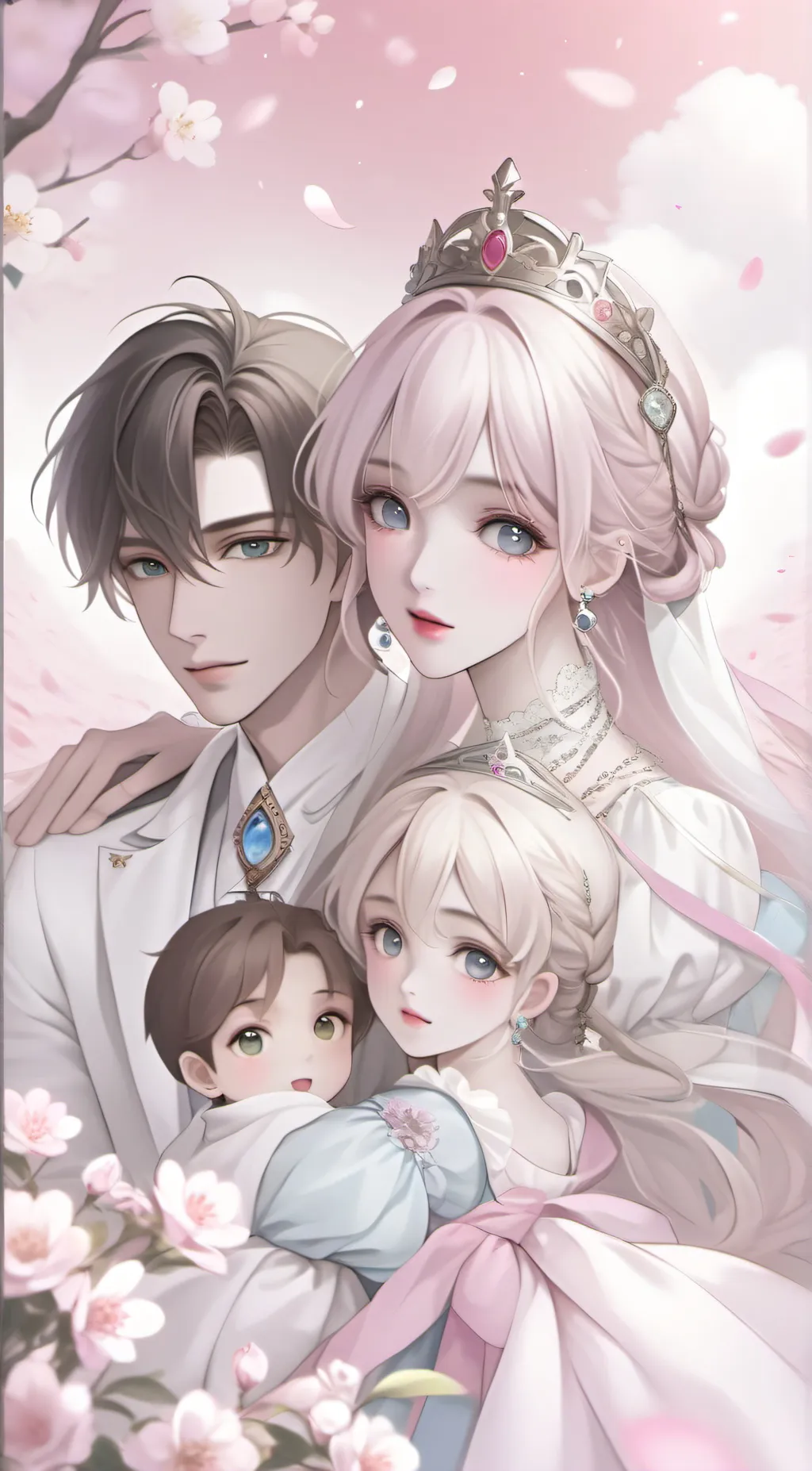 ai character: The royalty family background
