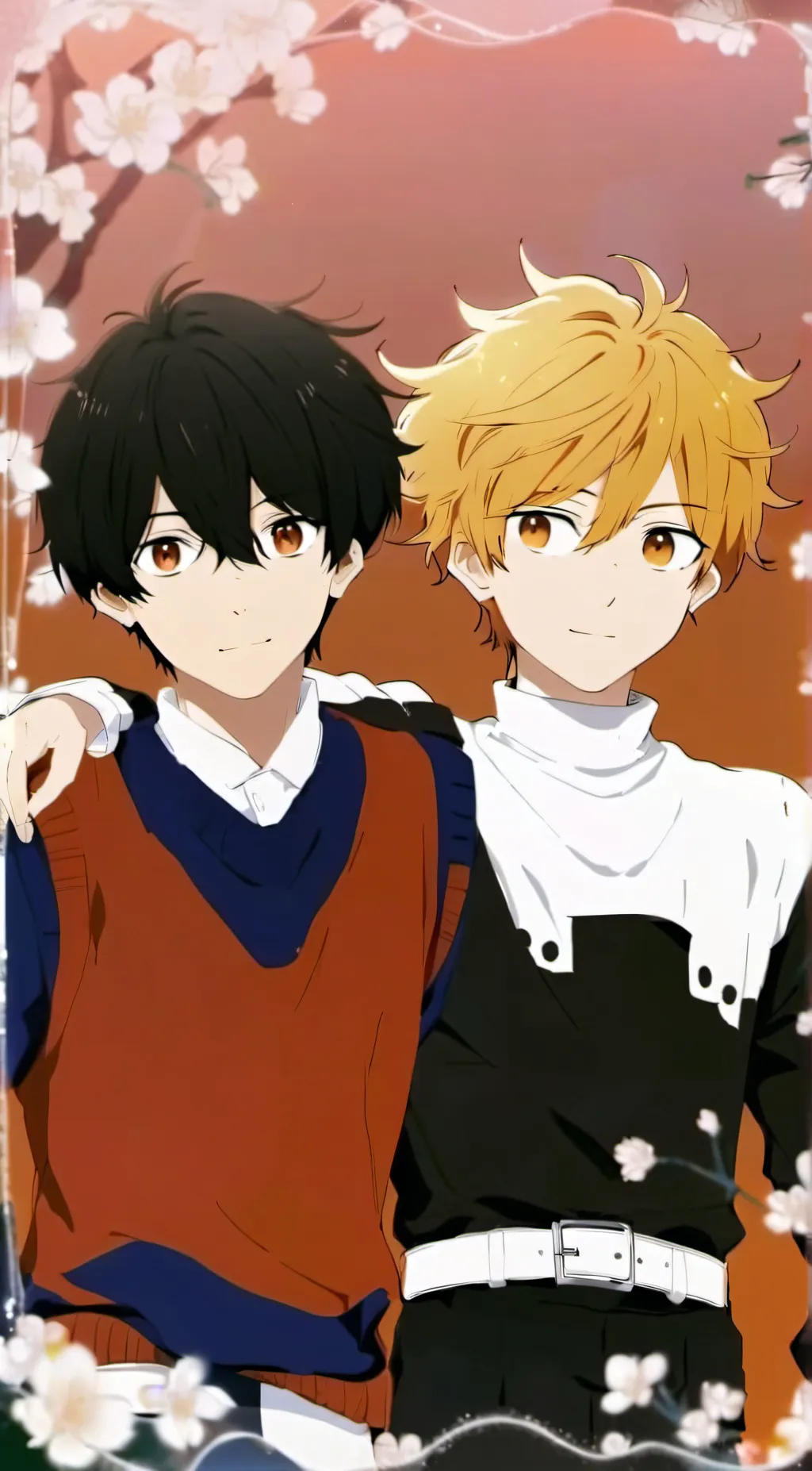 ai character: bubble background