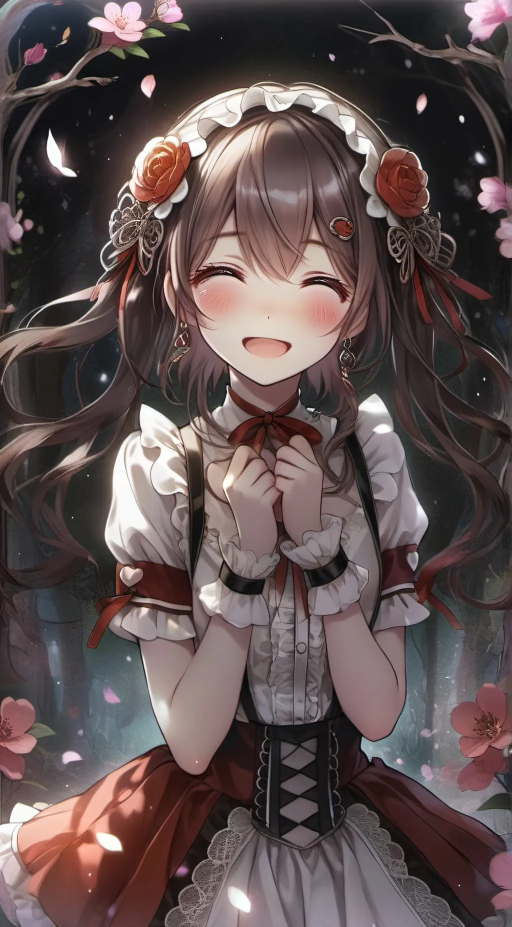 ai character: Sandy background