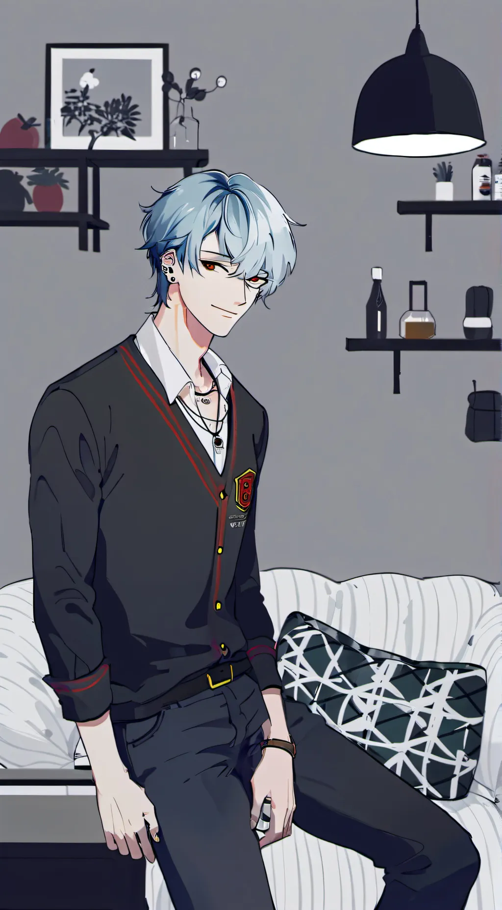 ai character: Big bro (FNF)  background