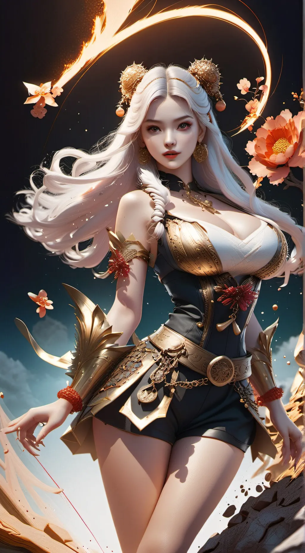 ai character: Miku background