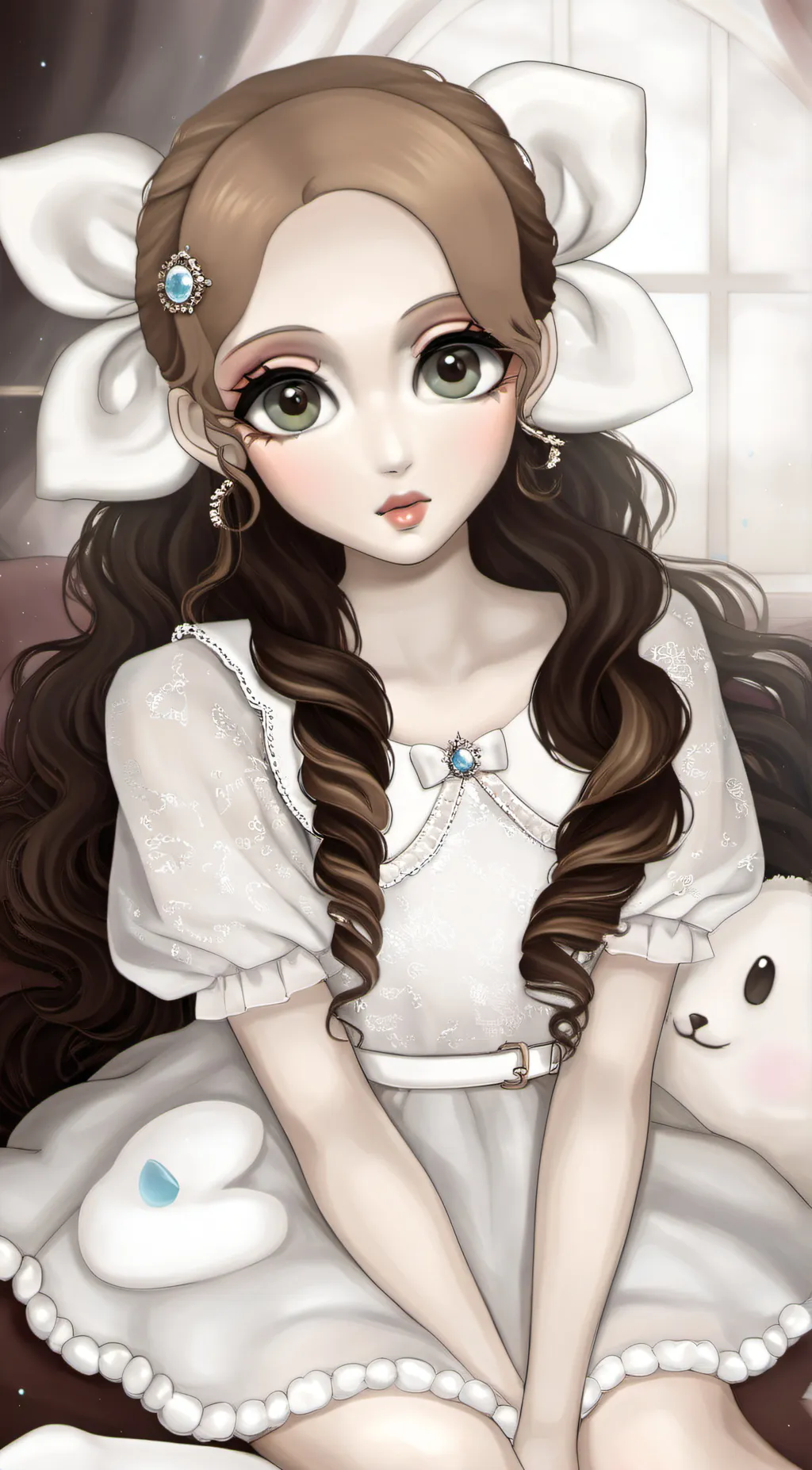 ai character: Evelyn background