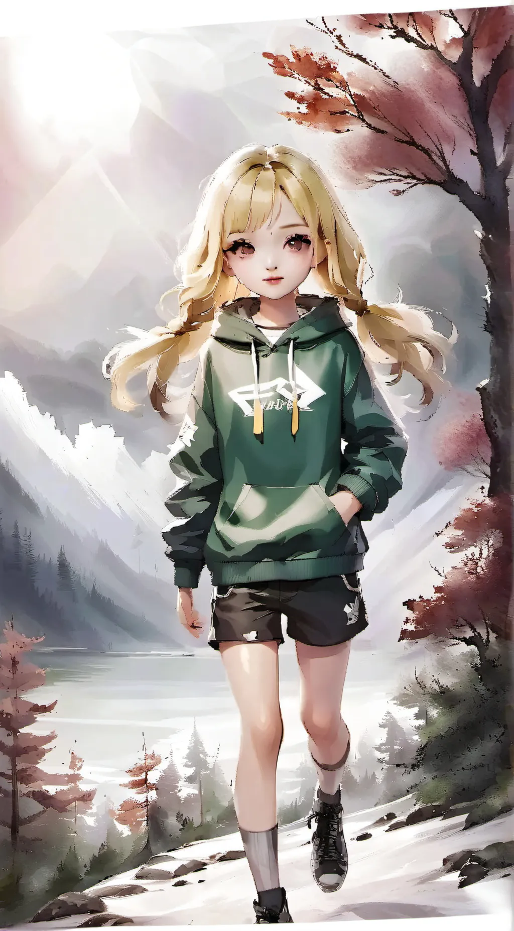 ai character: Drista background