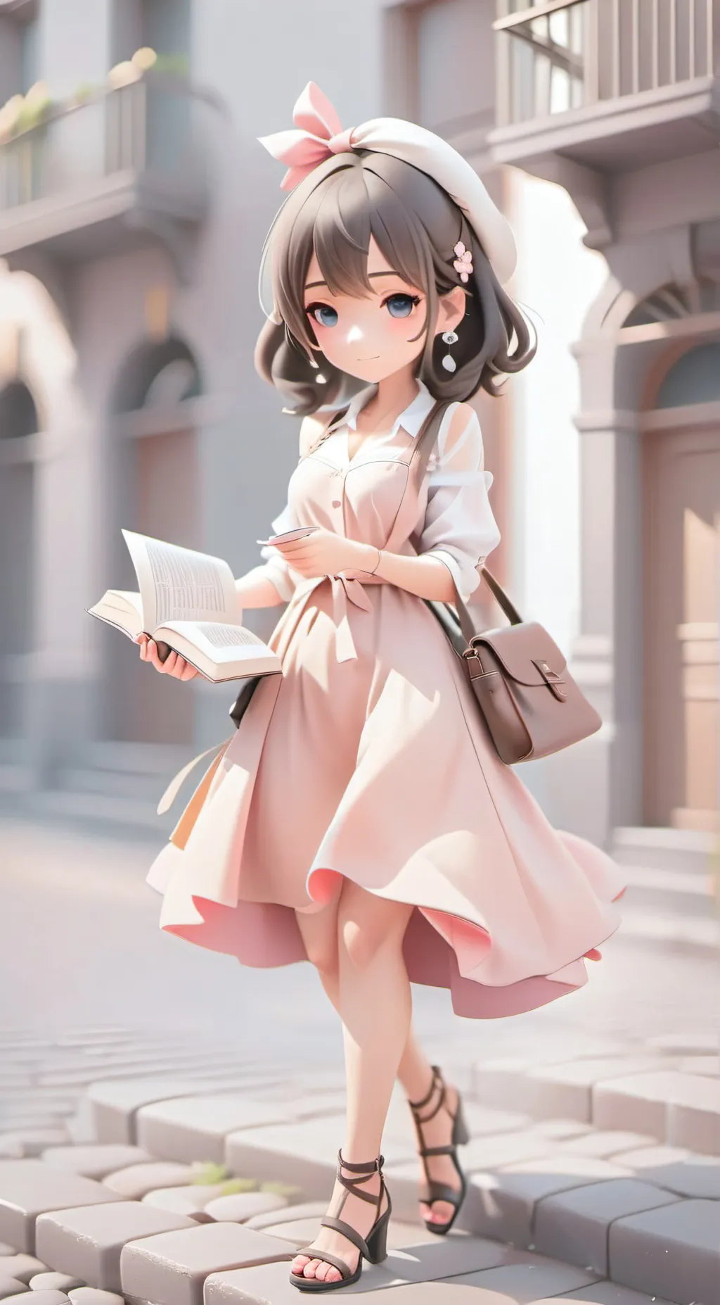 ai character: Vivy background