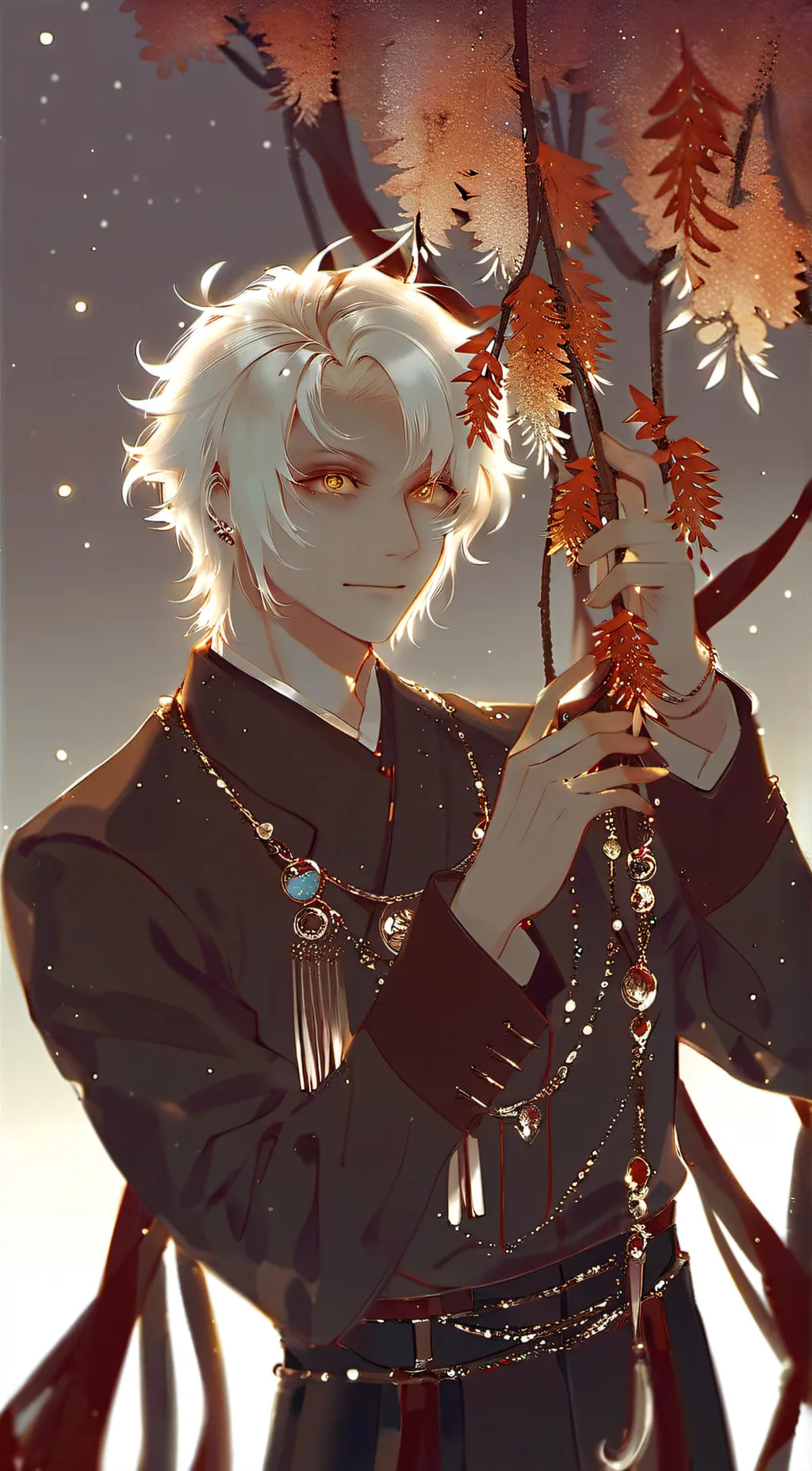 ai character: Bakugo Katsuki background