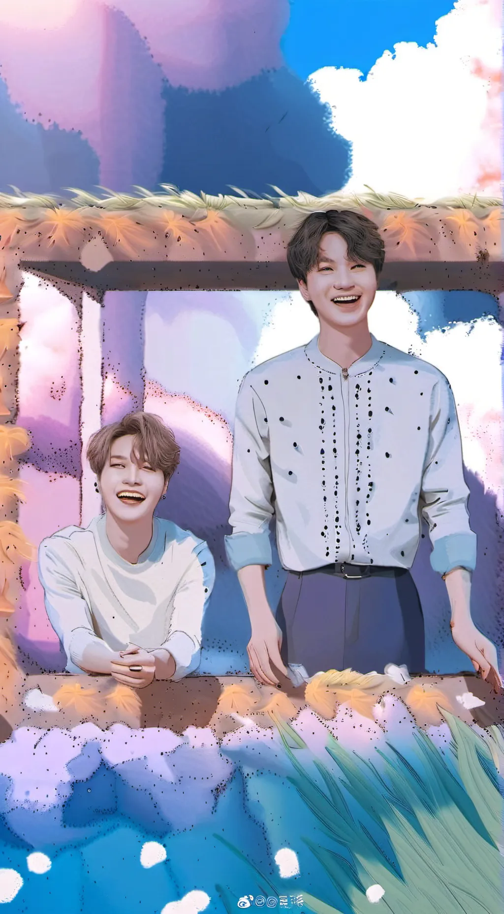 ai character: BTS background