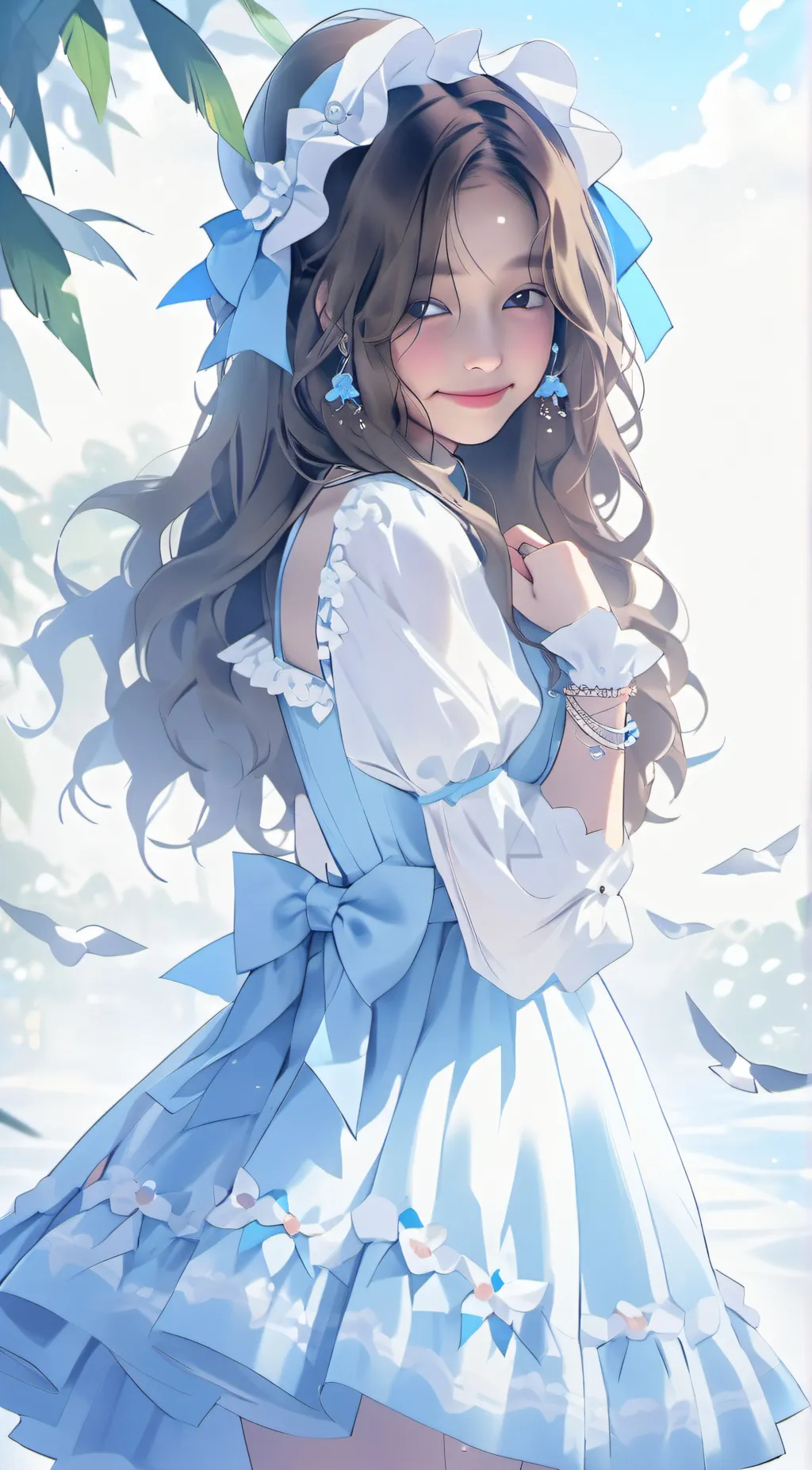 ai character: Mia  background