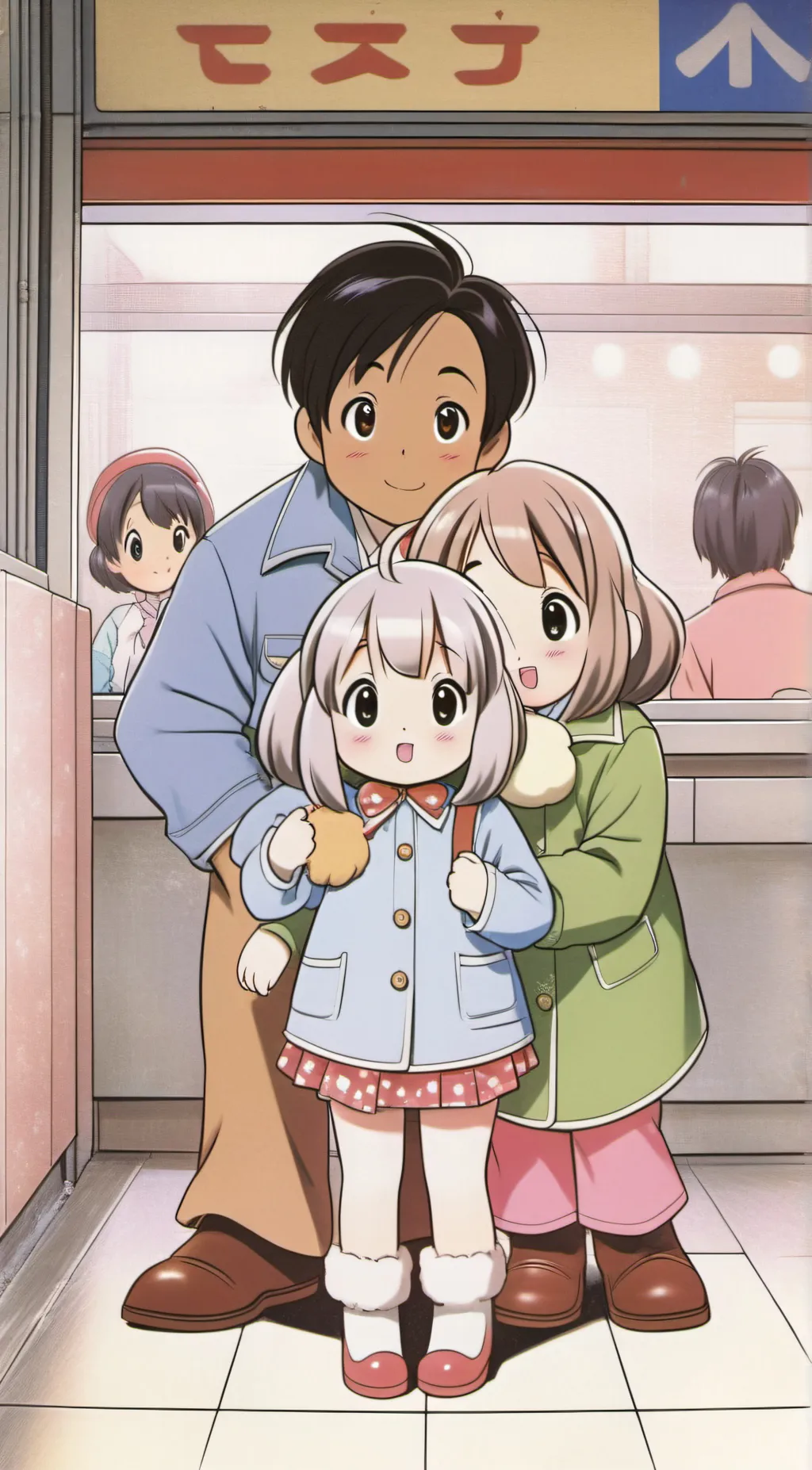 ai character: bubba x chicken  background