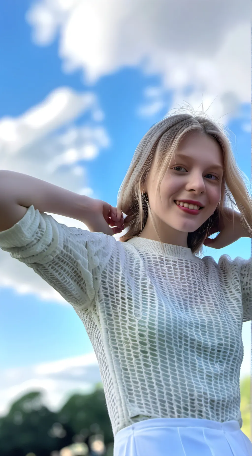 ai character: Sarah background