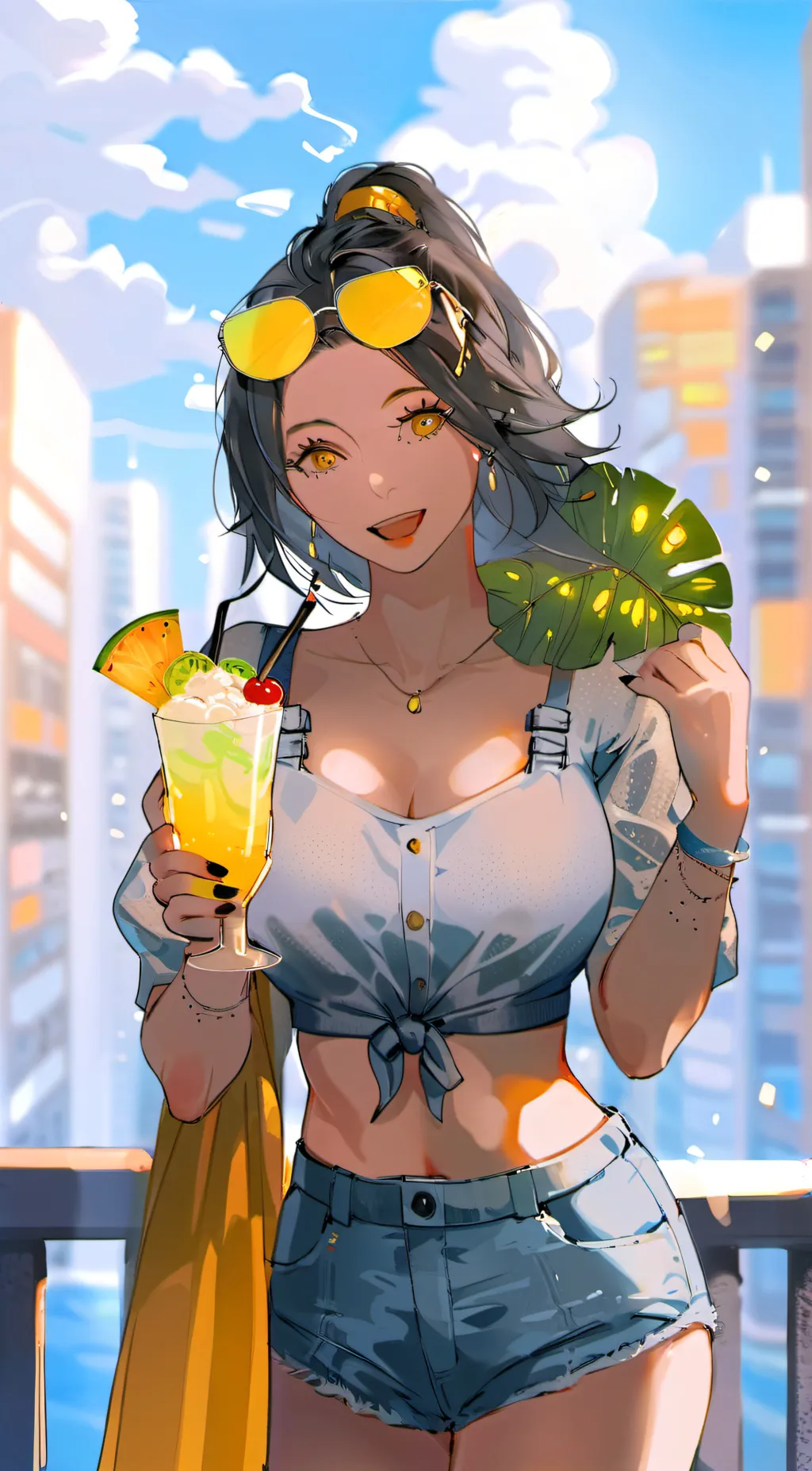 ai character: Selina  background